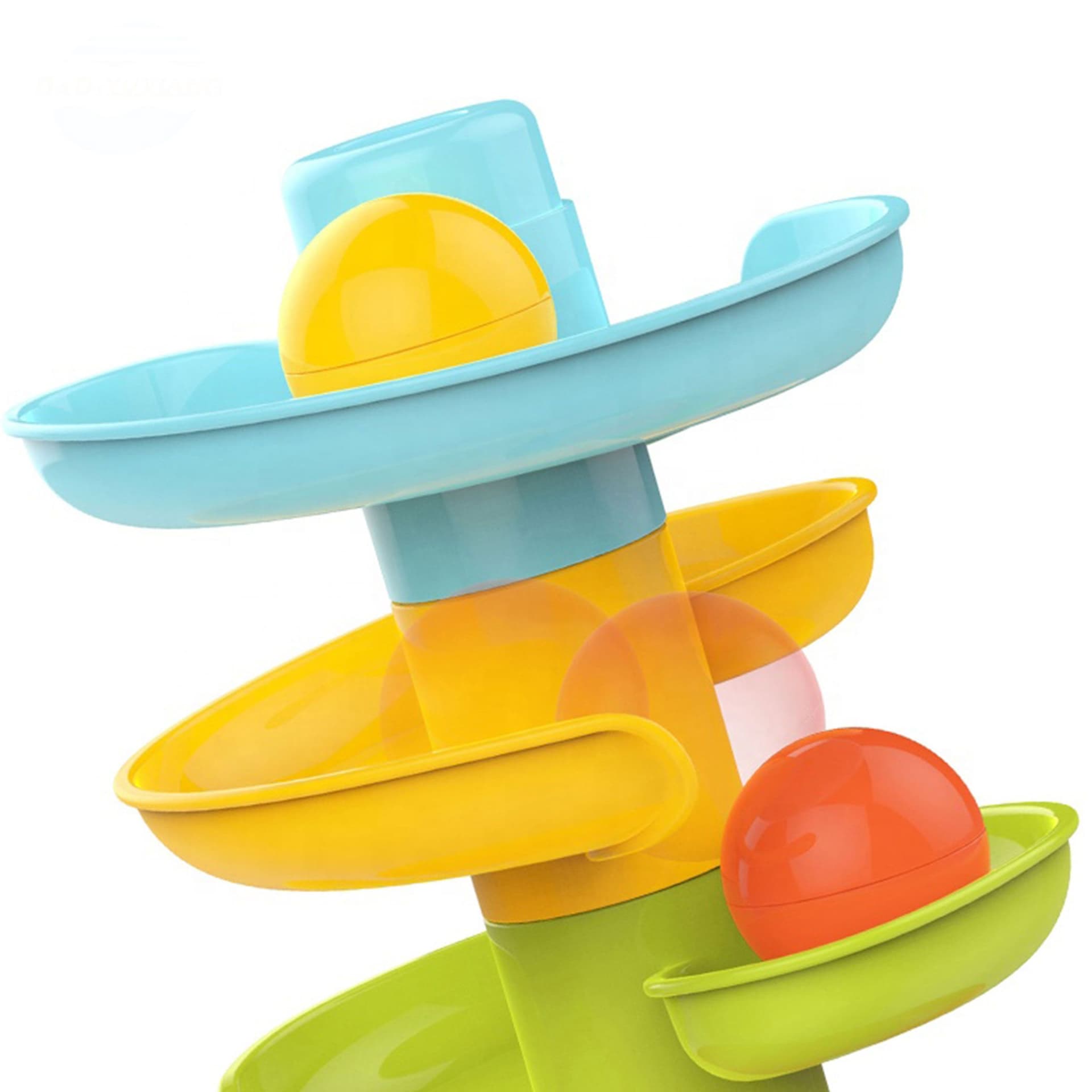 

WOOPIE BABY Kulodrom Tor Kulkowy Zestaw Spirala + 3 Kulki
