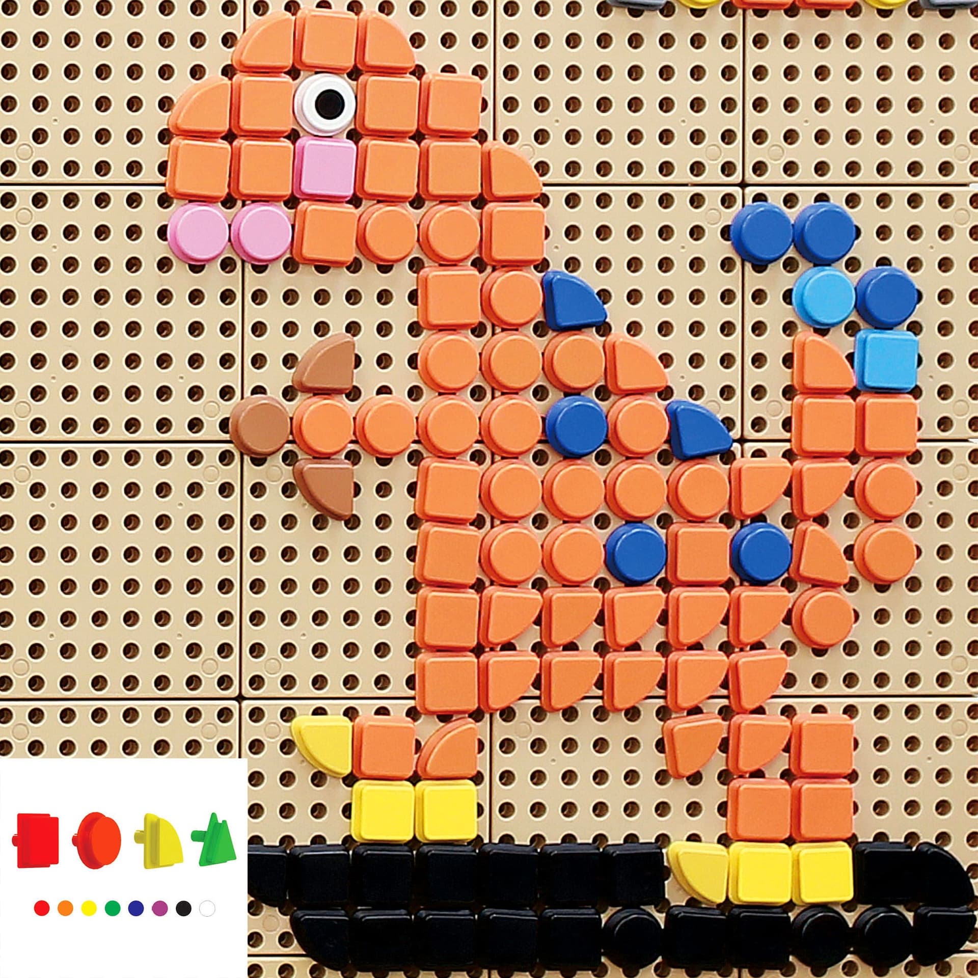 

MASTERKIDZ Geometryczne Elementy 8 Kolorów