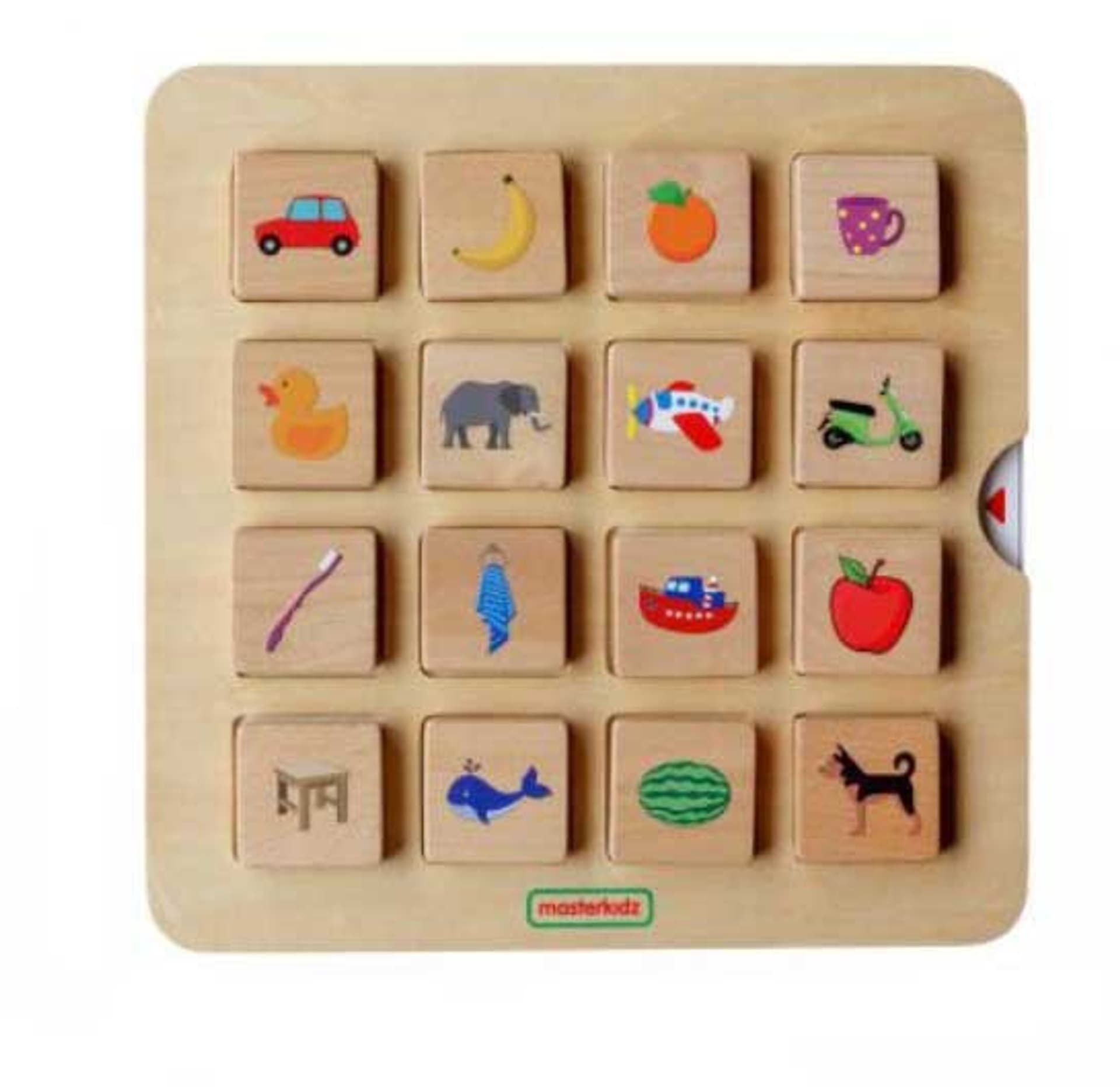 

MASTERKIDZ Gra Dopasuj Cienie Łączenie w Pary Rozpoznawanie Przedmiotów Montessori
