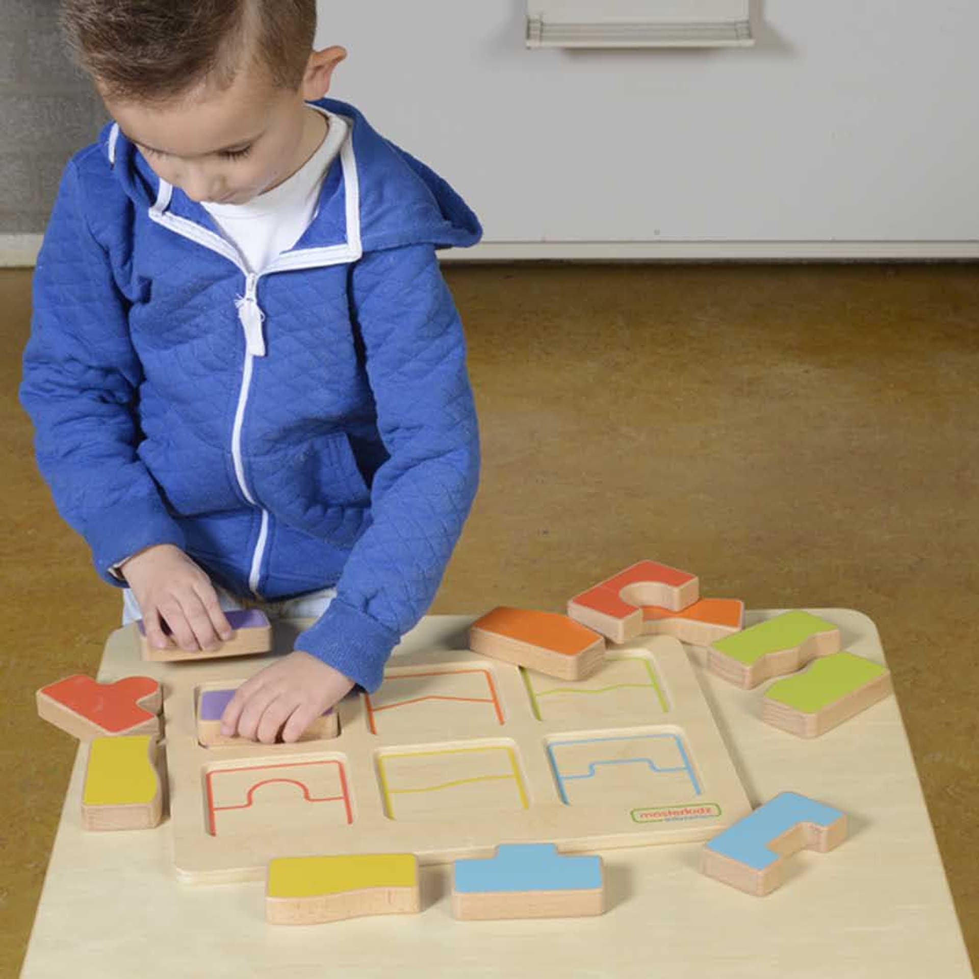 

MASTERKIDZ Tablica Edukacjna Sorter Dopasowanie Kształty i Kolory