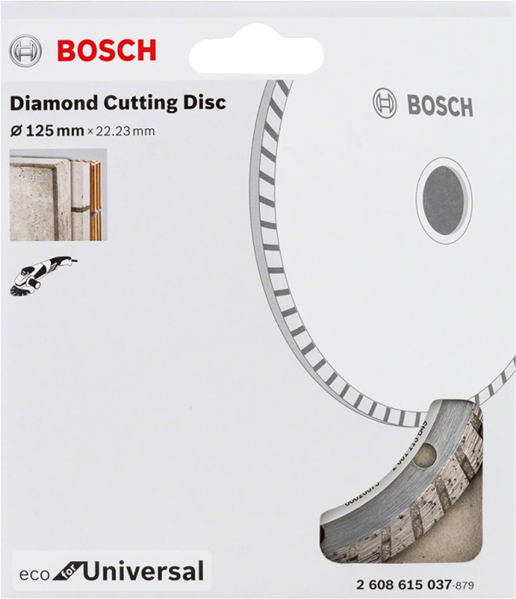 

TARCZA DIAMENTOWA BUDOWLANA ECO TURBO 125MM