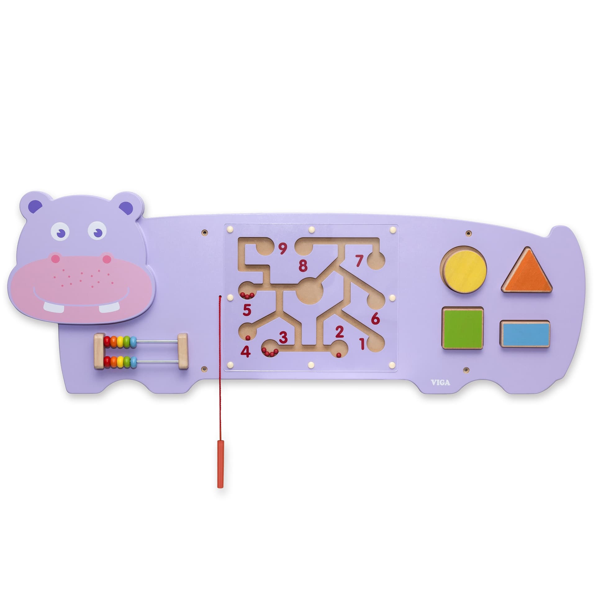 

Viga 50470 Sensoryczna tablica manipulacyjna - hipopotam