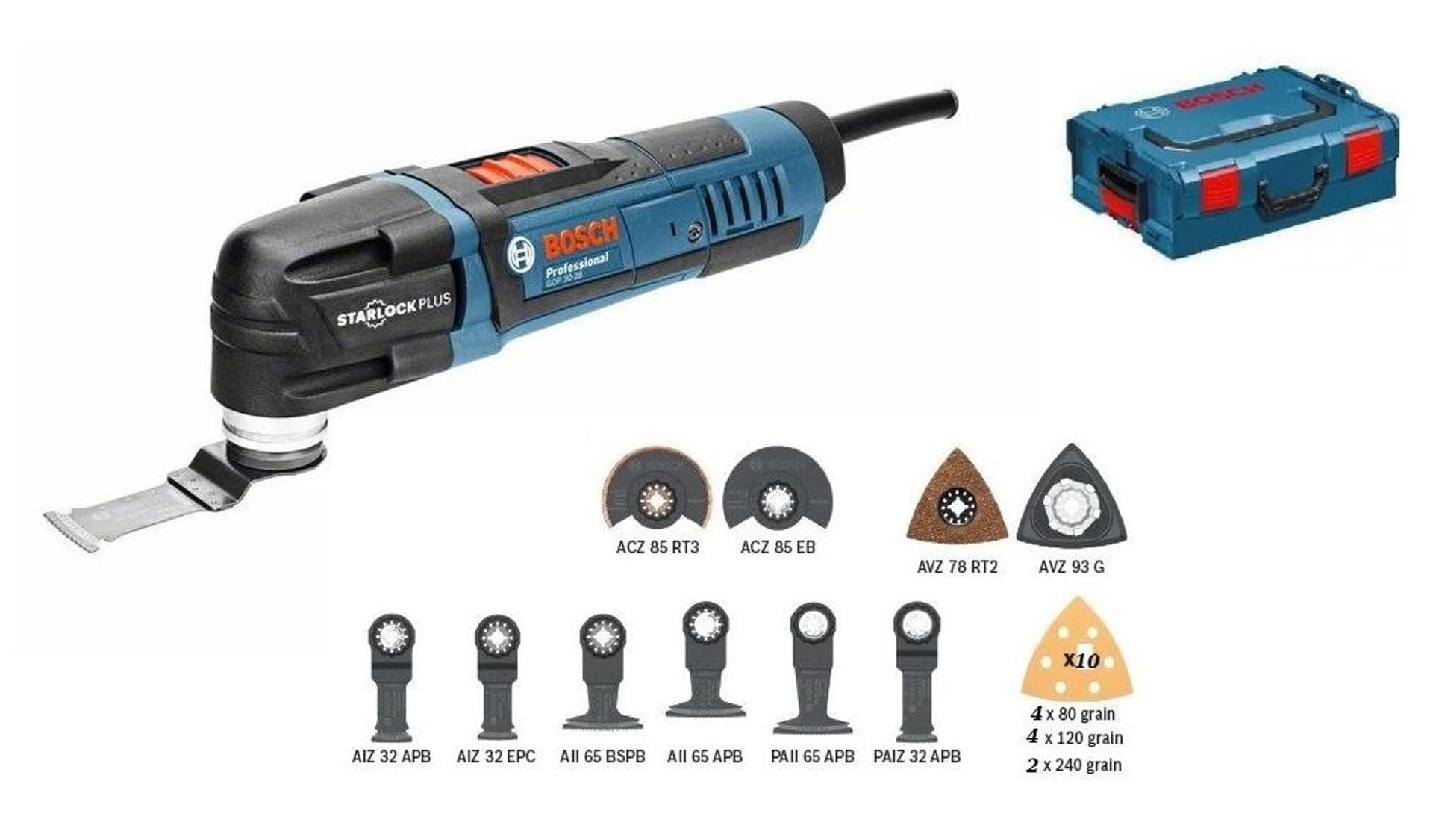 

NARZĘDZIE WIELOFUNKCYJNE GOP 30-28 300W L-BOX ACC