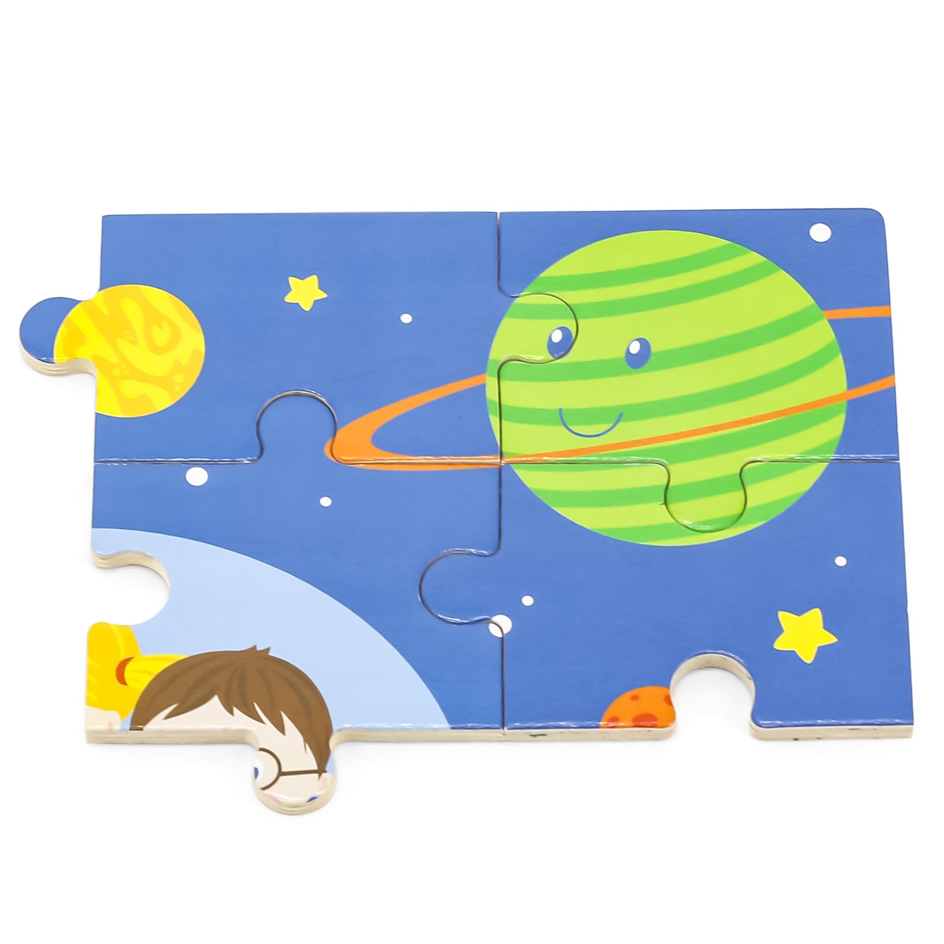 

Viga 51457 Puzzle na podkładce 16 elementów - kosmos