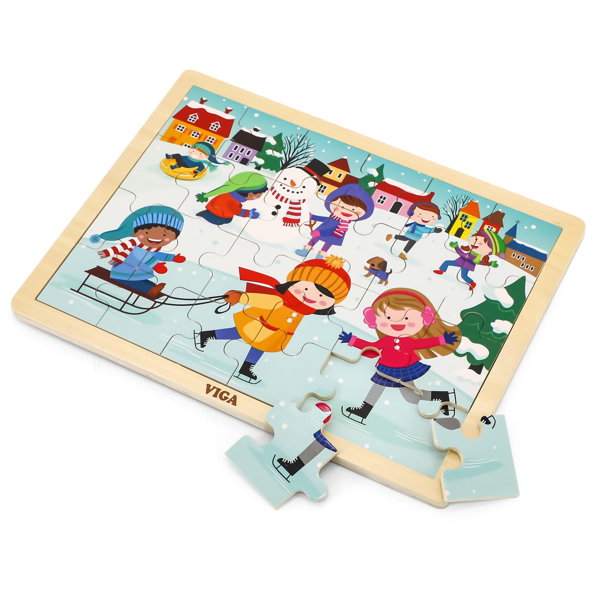 

Viga 51272 Puzzle cztery pory roku - zima