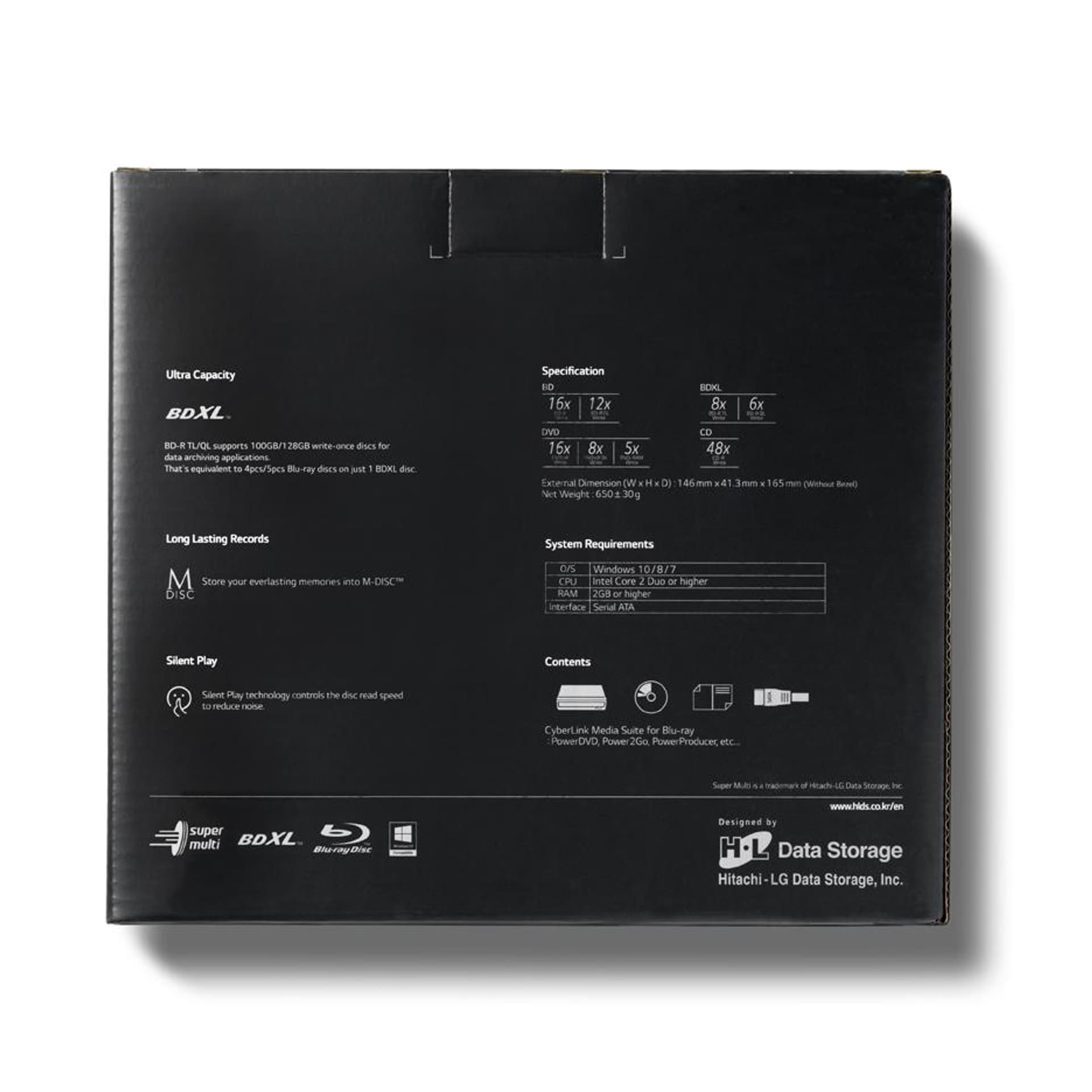 

Nagrywarka Blu-ray HLDS BH16NS55.AHLR10B