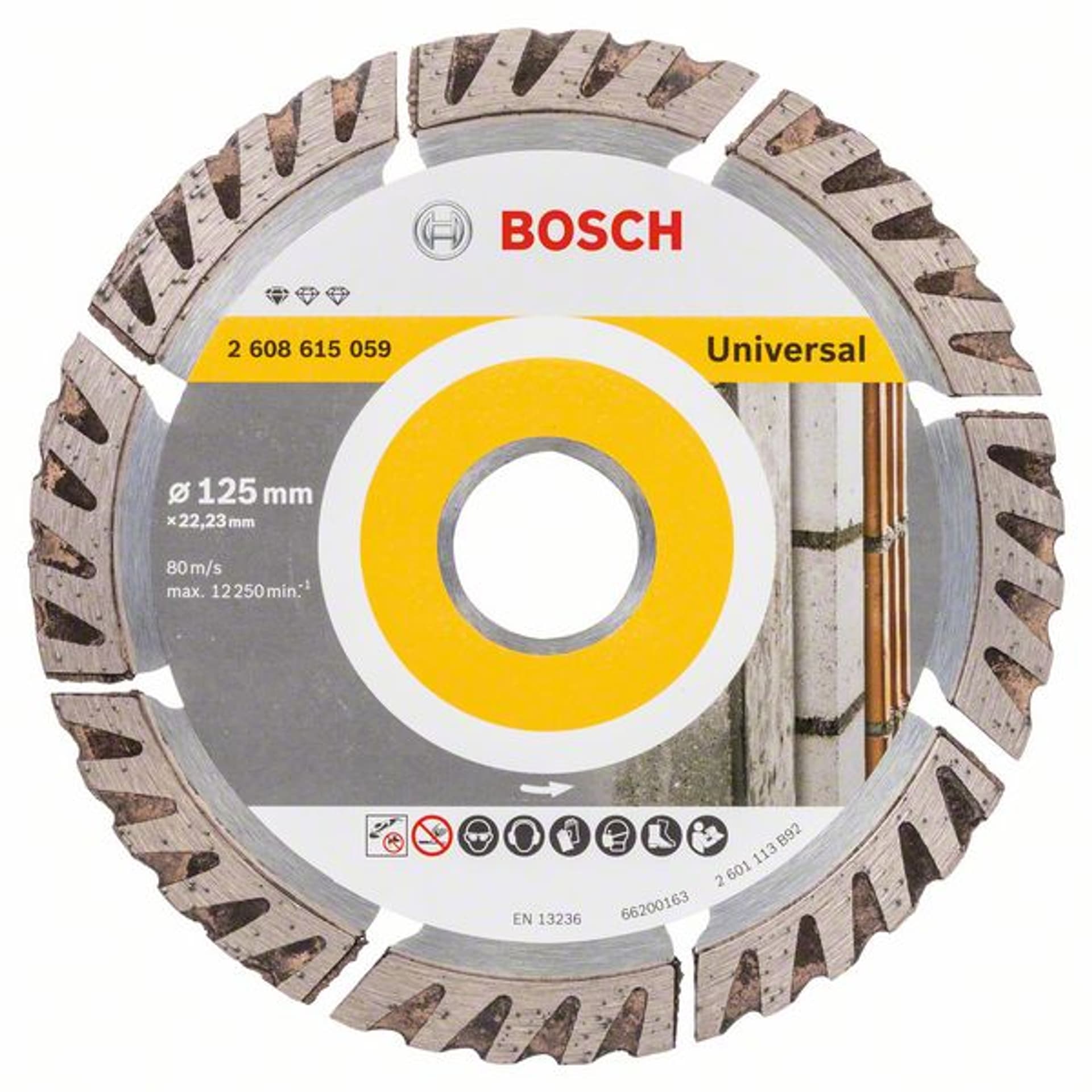 

TARCZA DIAMENTOWA BUDOWLANA S4U 125MM