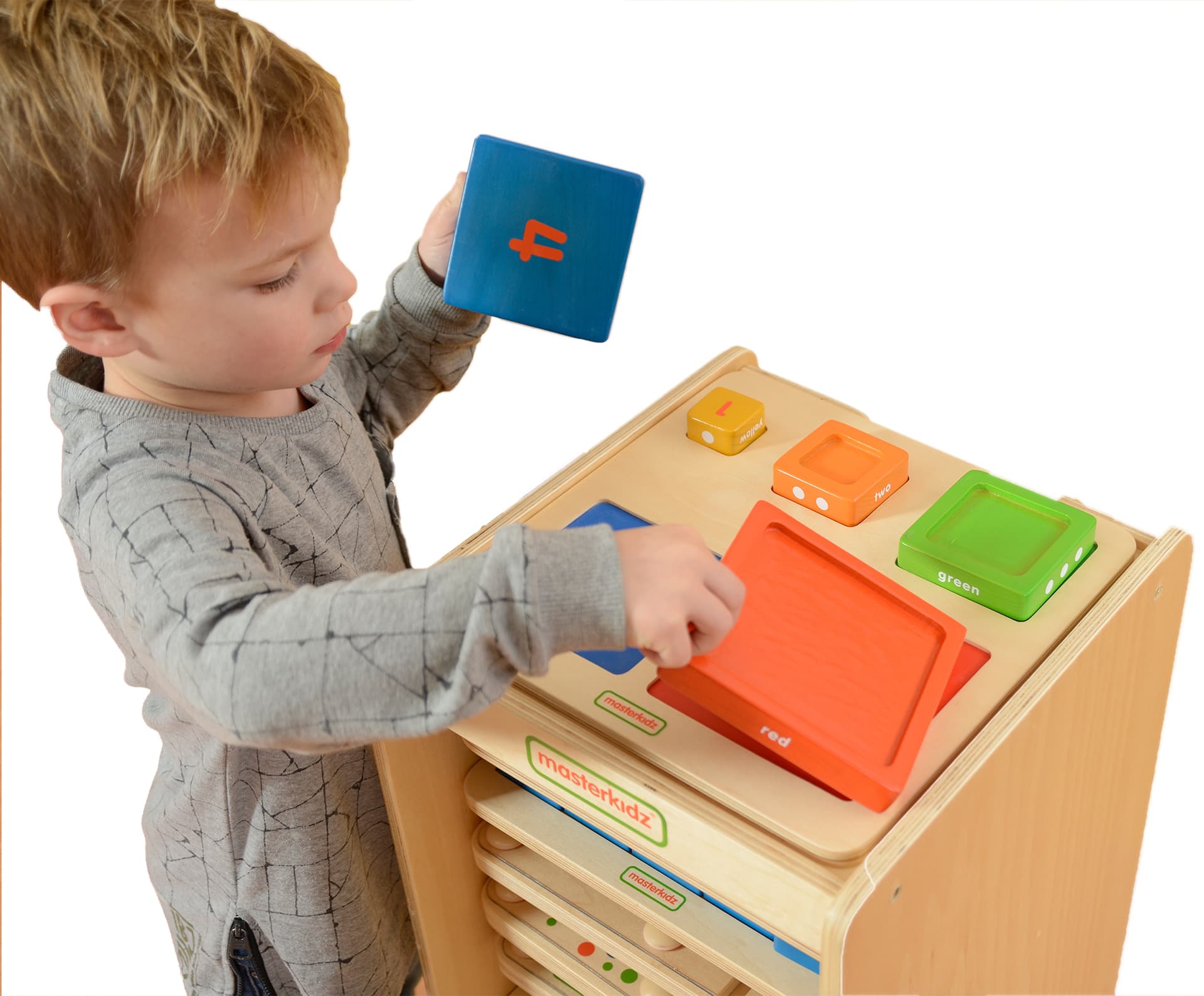 

Piramidka Drewniana Edukacyjna Liczenie Kolory Masterkidz Montessori