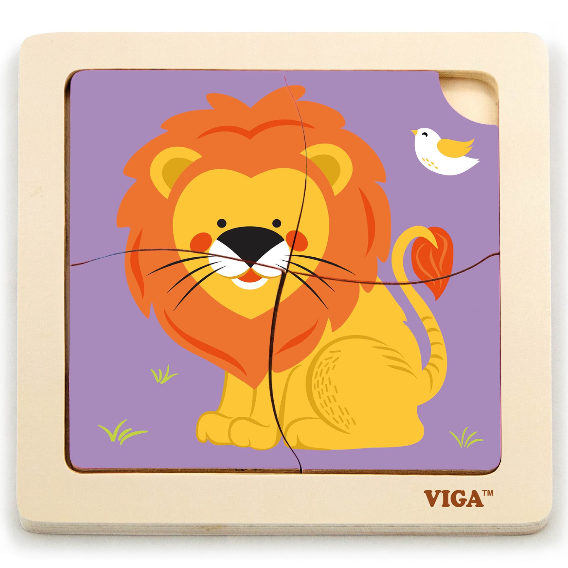 

Viga 51316 Puzzle na podkładce - Lew