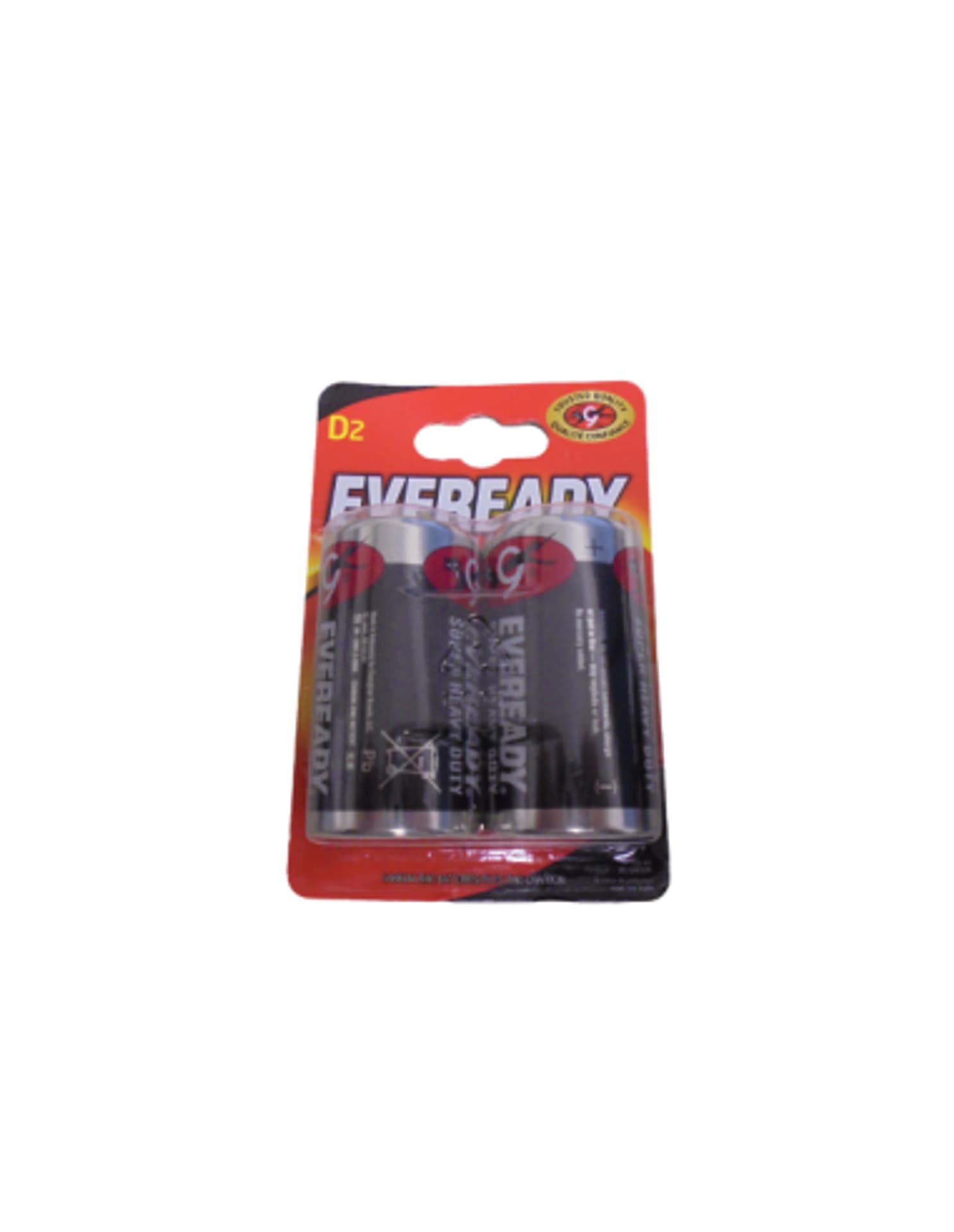 

Bateria cynkowo-węglowa Eveready D (R20) 2 szt.