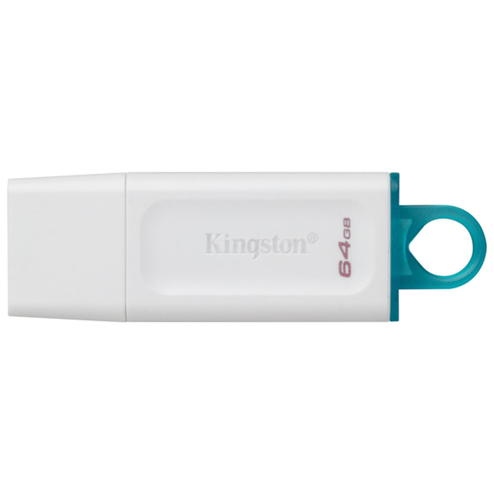 

Kingston USB flash disk, USB 3.0, 64GB, DataTraveler Exodia, białe, KC-U2G64-5R, USB A, z osłoną