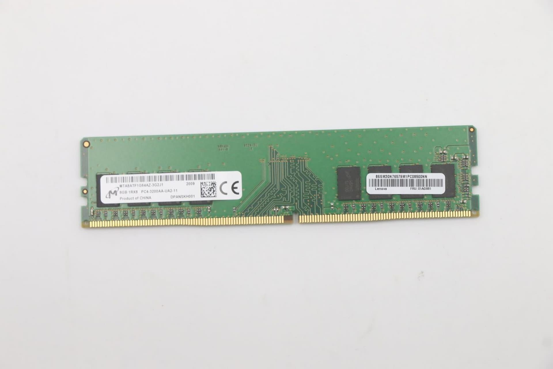 

Lenovo Memory UDIMM,8GB, DDR4, 3200
