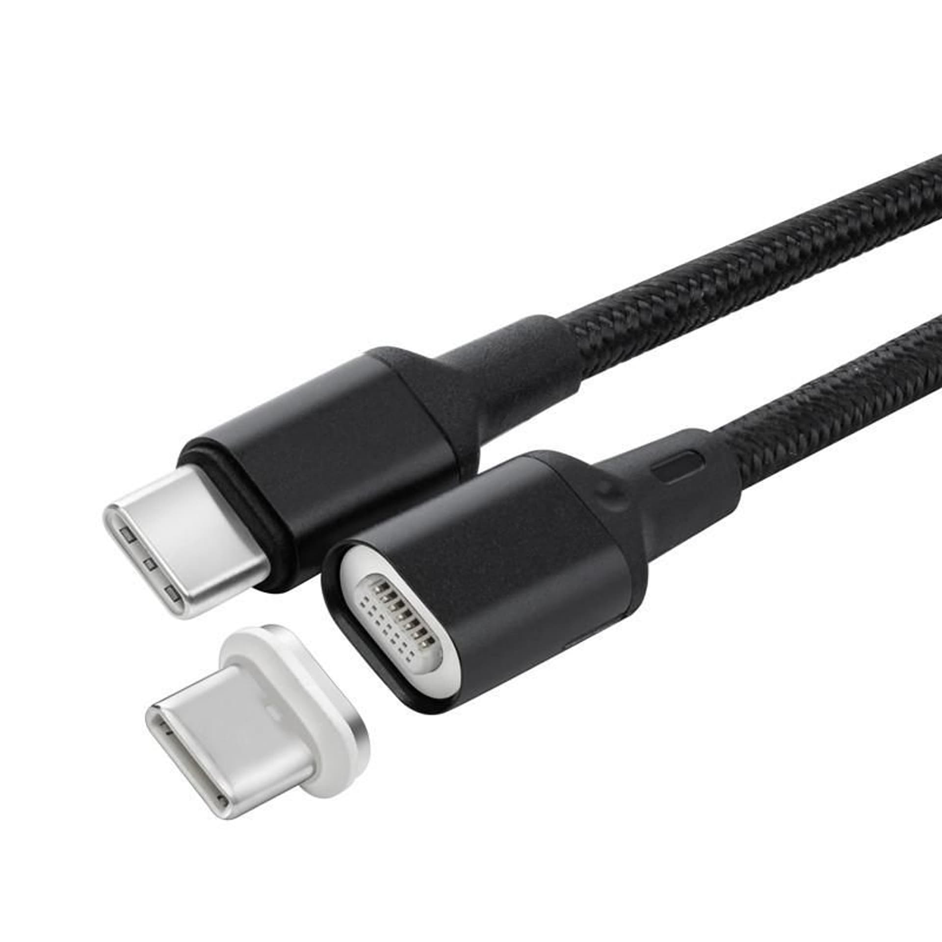 

MicroConnect USB-C Magnet Cable, 1m, Black