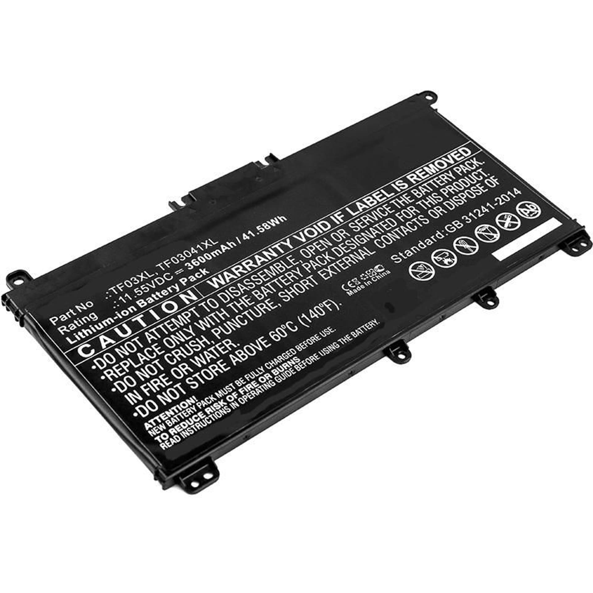 

CoreParts Laptop Battery for HP