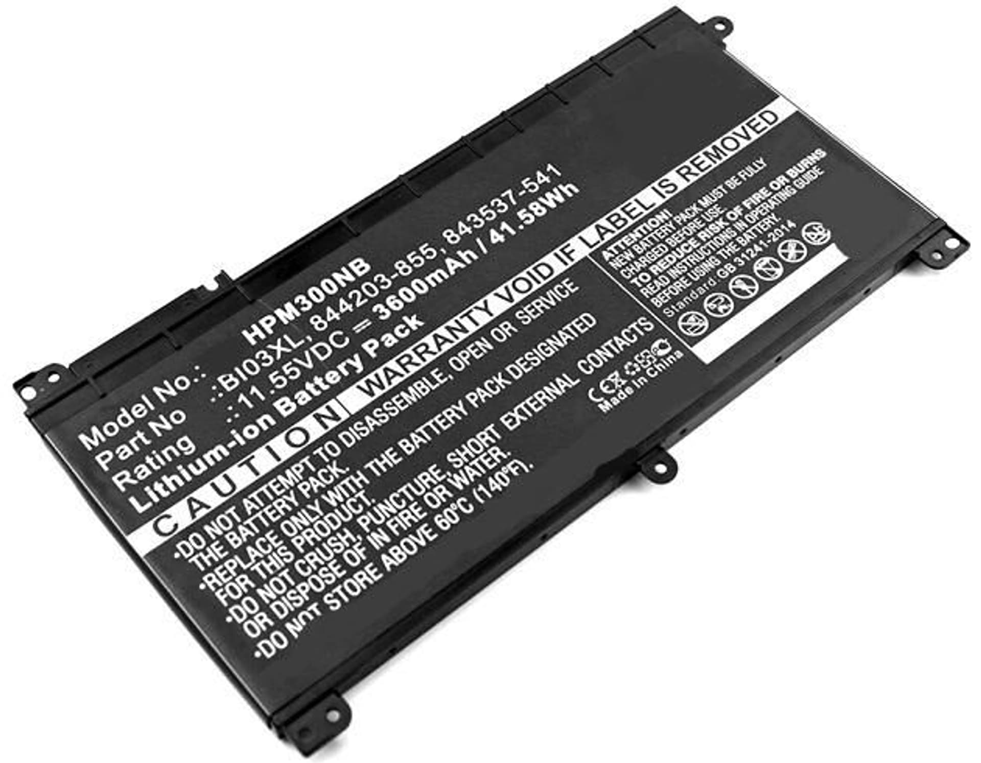 

CoreParts Laptop Battery for HP