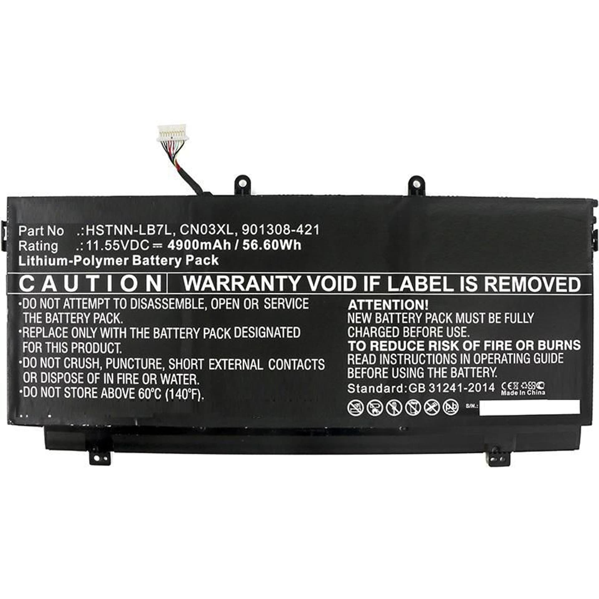 

CoreParts Laptop Battery for HP