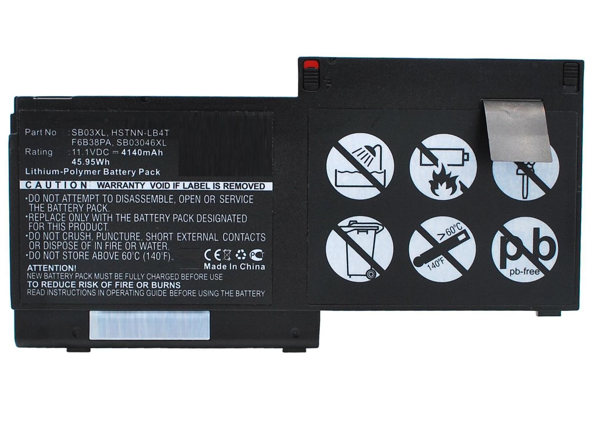 

CoreParts Laptop Battery for HP