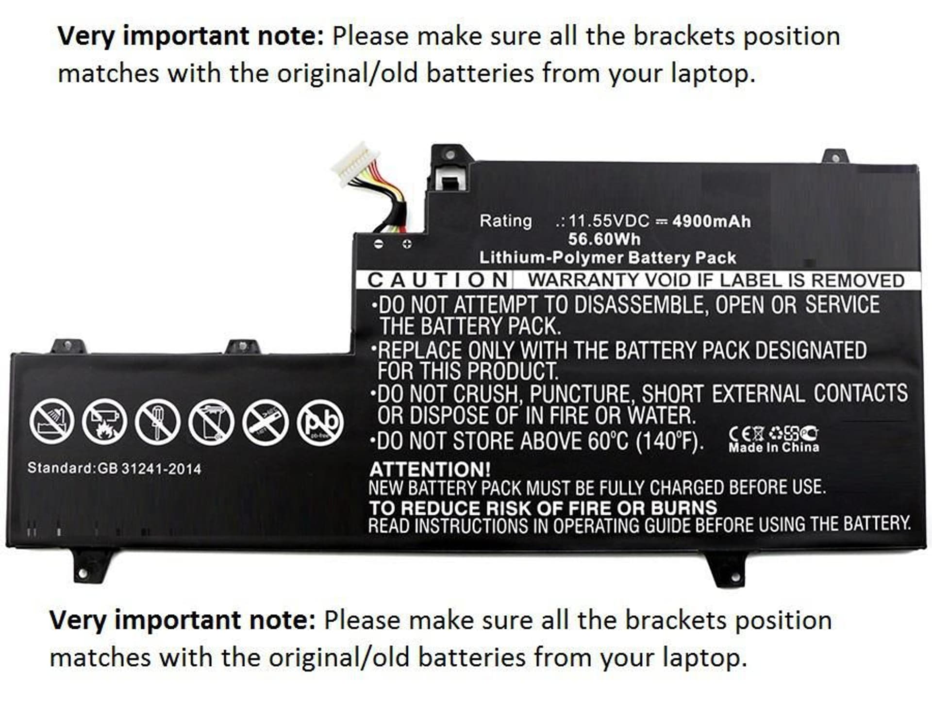 

CoreParts Laptop Battery for HP
