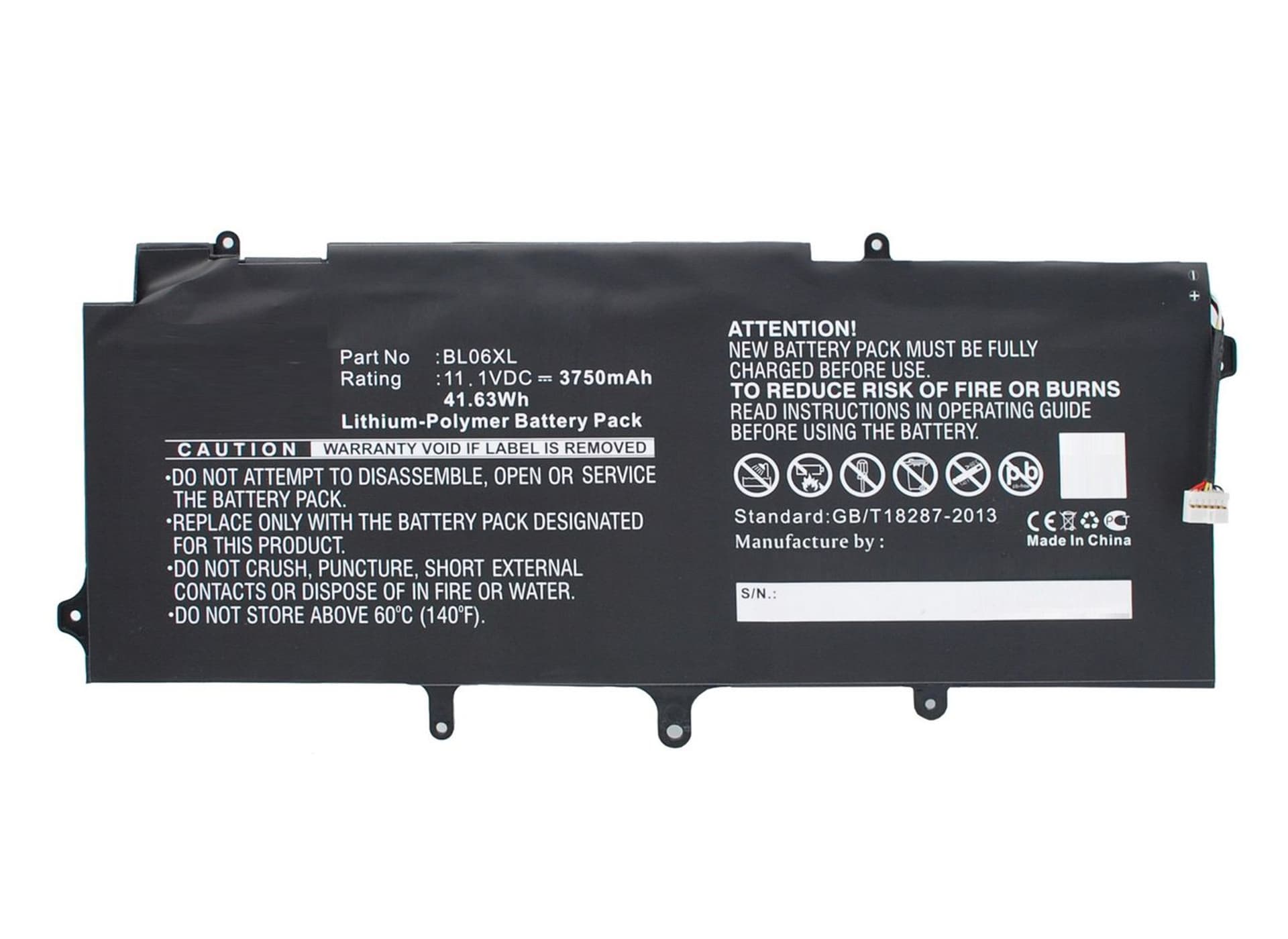 

CoreParts Laptop Battery for HP