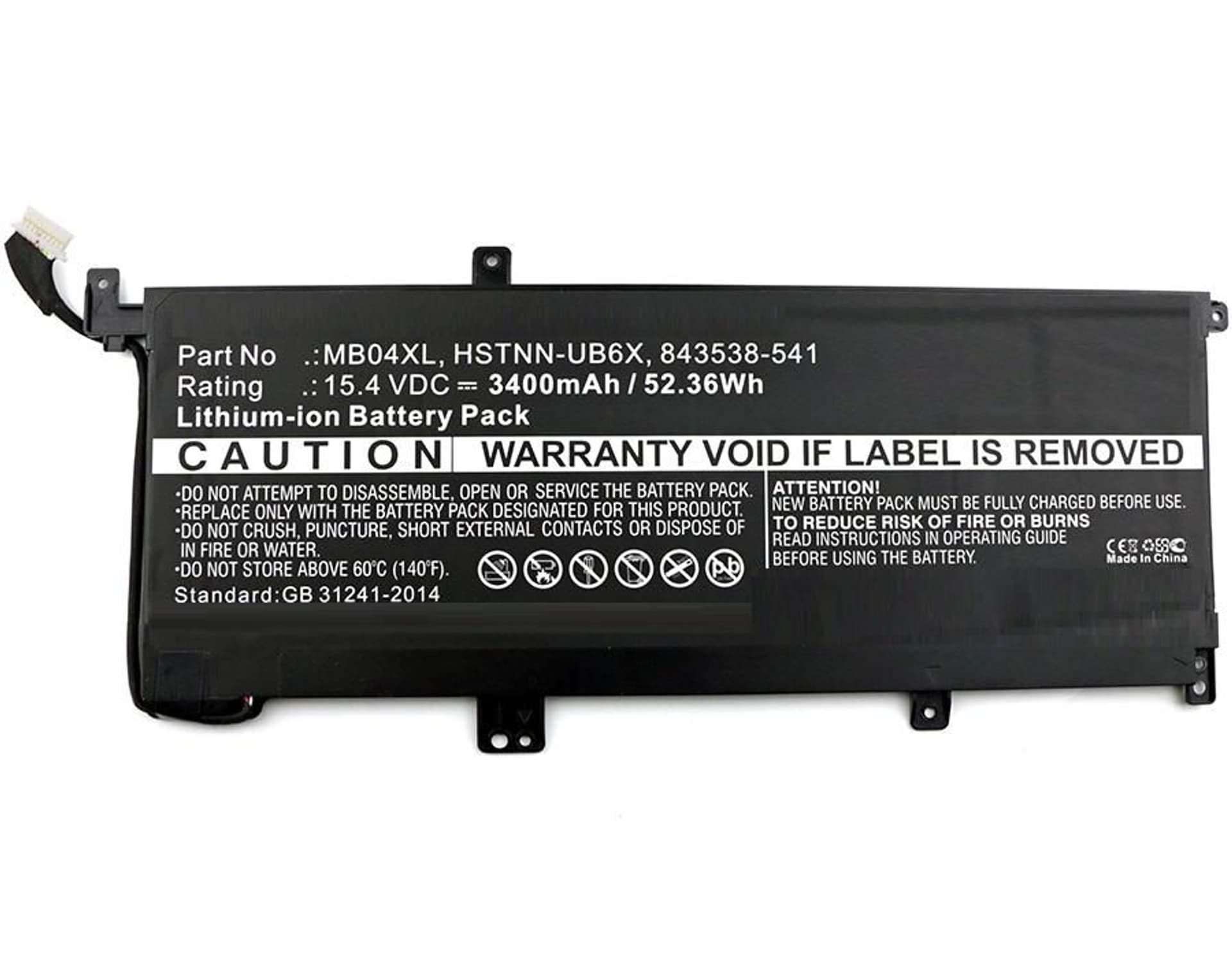 

CoreParts Laptop Battery for HP