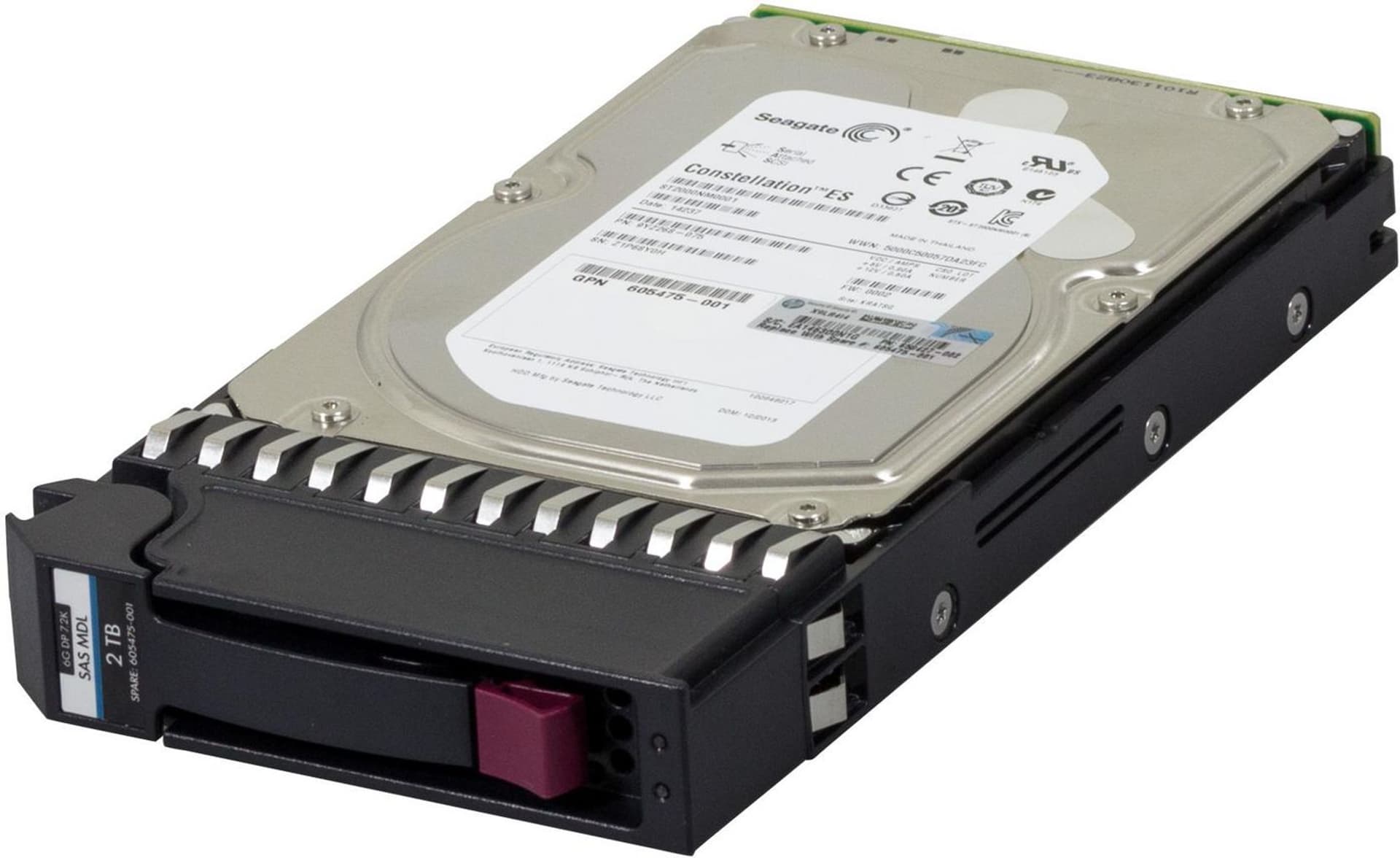 

Hewlett Packard Enterprise HD 2TB 6G 7.2K 3.5 SAS P2000