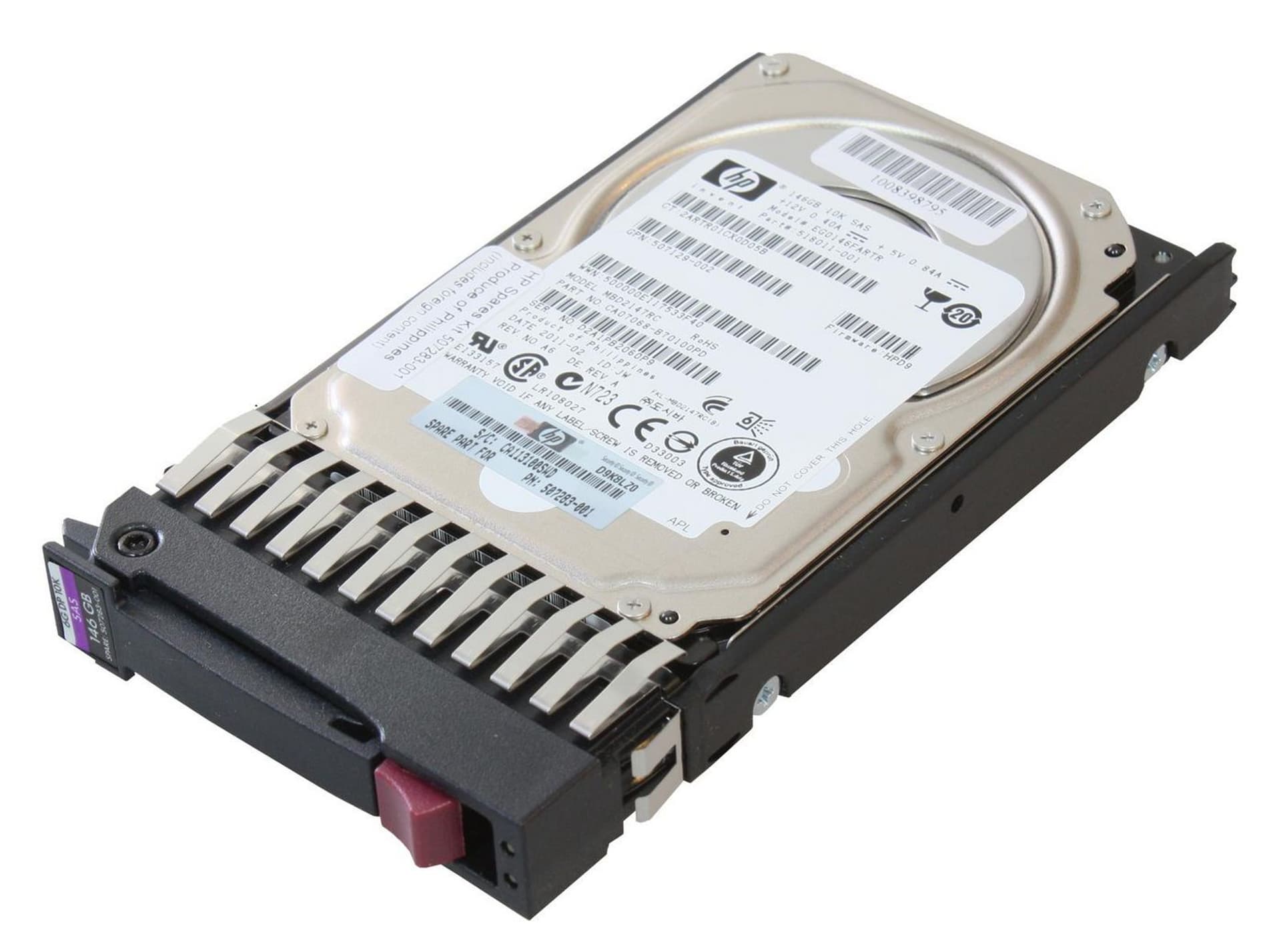 

Hewlett Packard Enterprise HDD 146GB 2.5 inch SFF