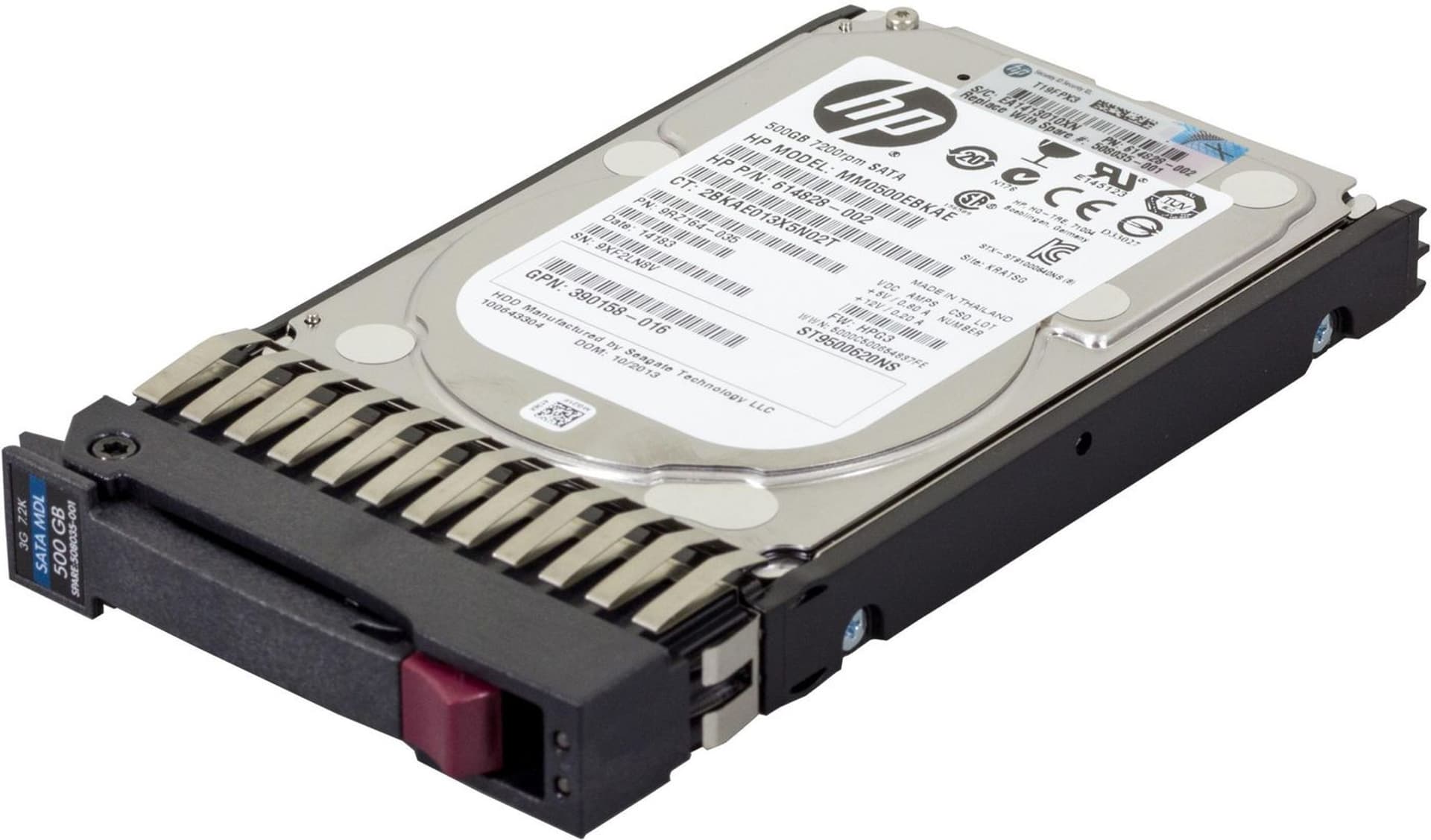 

Hewlett Packard Enterprise HDD 500GB 7.2K 2