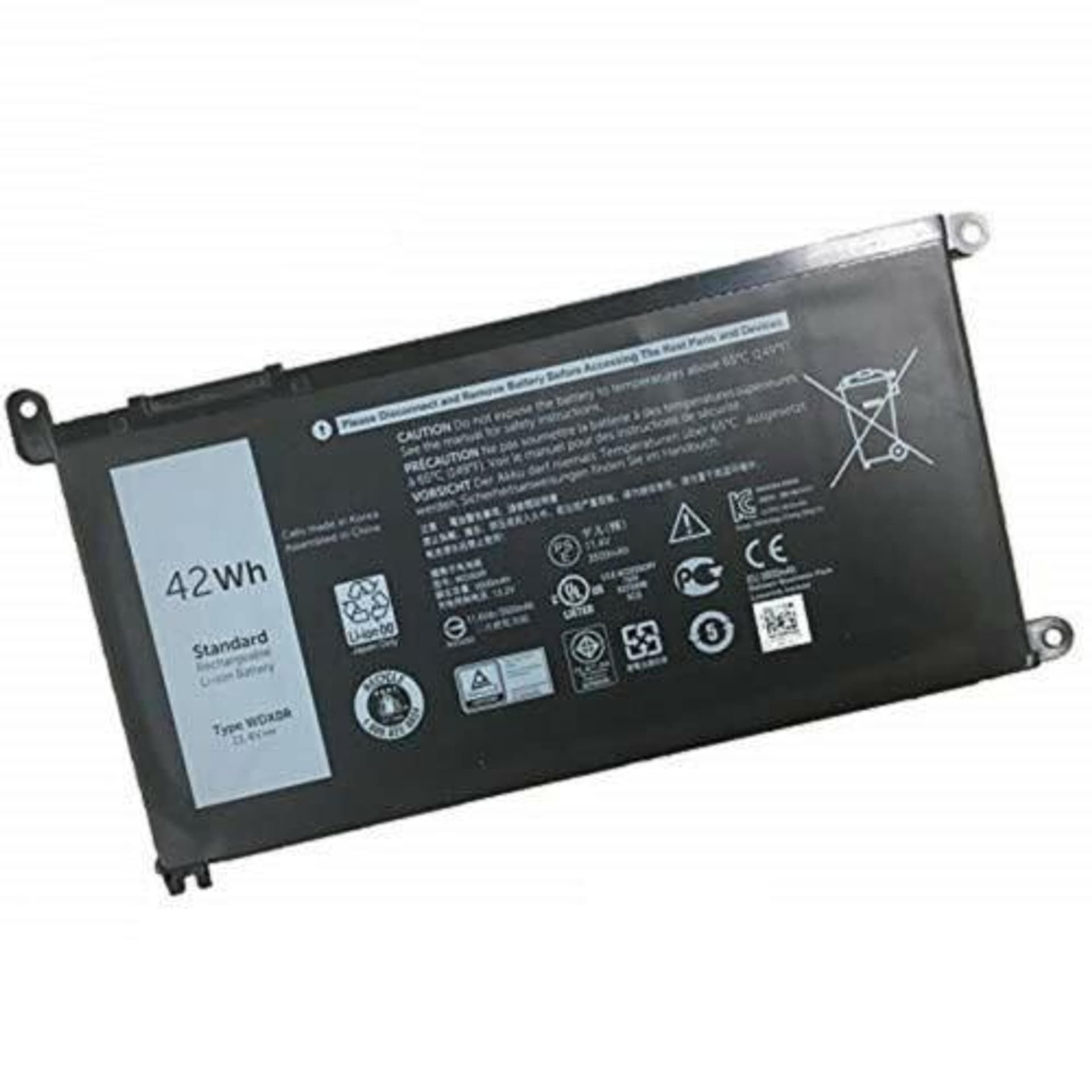 

Dell Battery, 42WHR, 3 Cell,