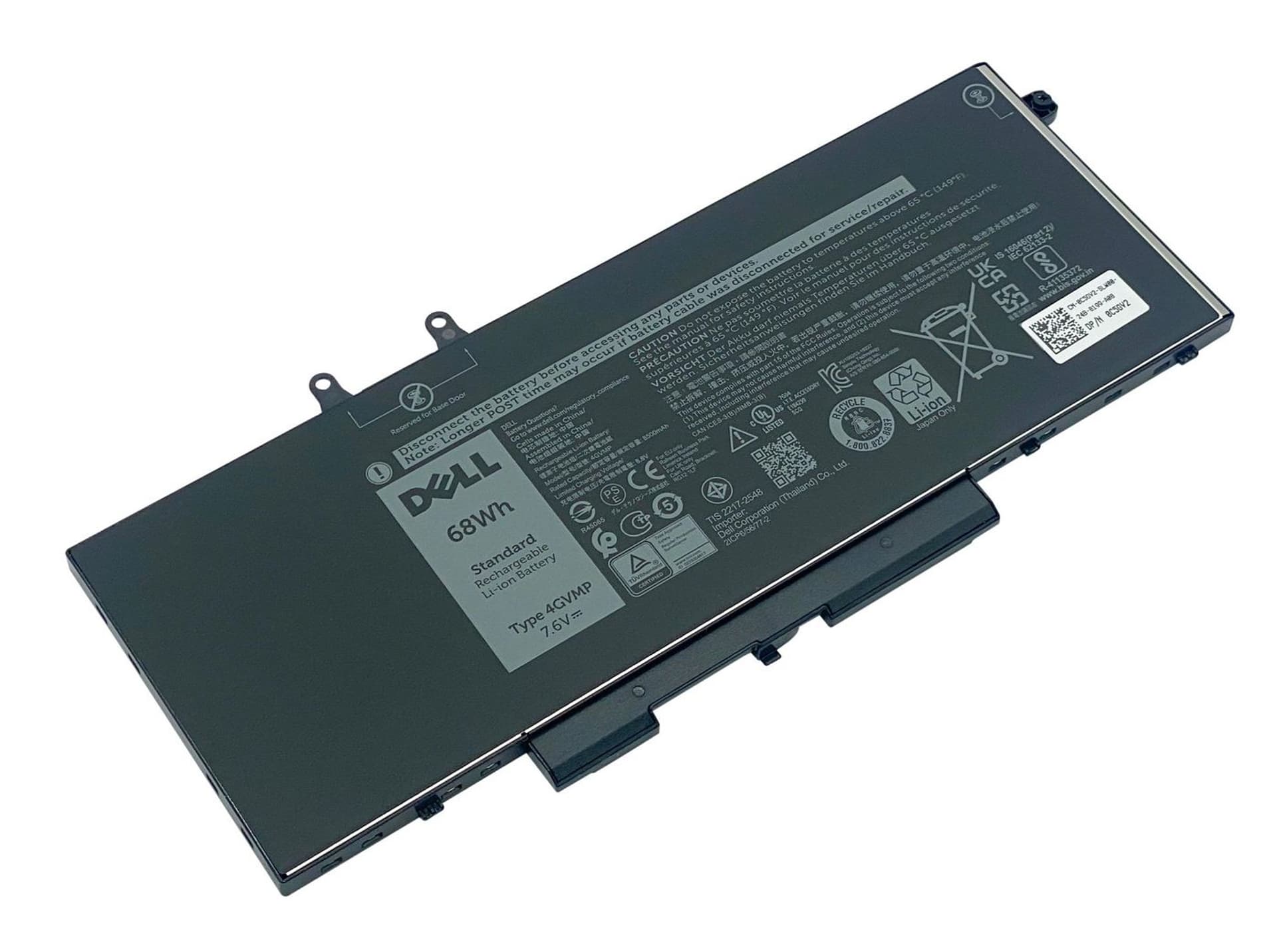 

Dell BTRY,PRI,68WHR,4C,LITH,BYD