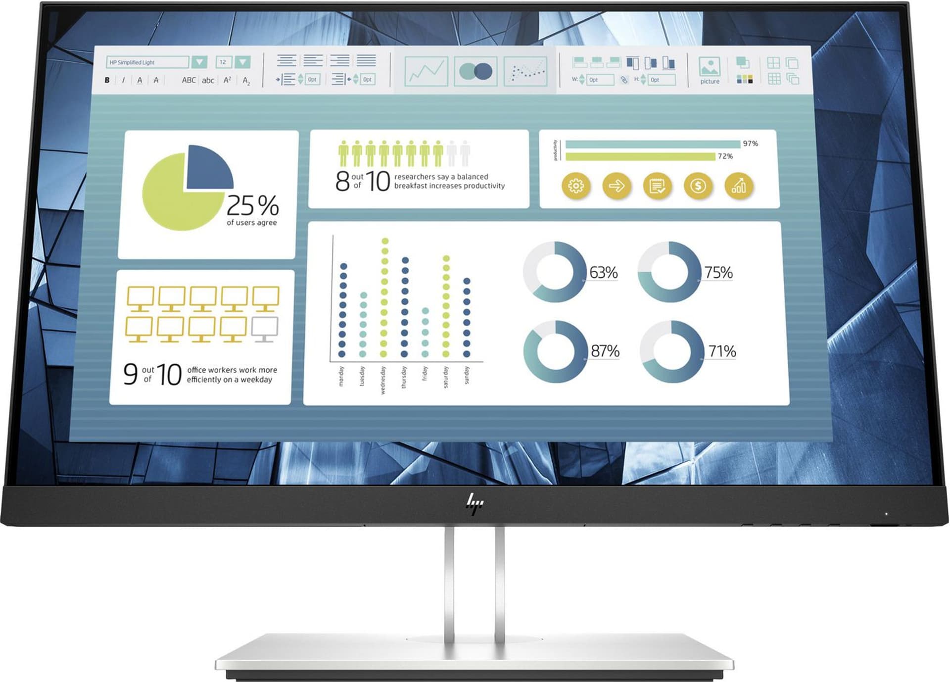 

HP E22 G4 54.6 cm (21.5") 1920 x