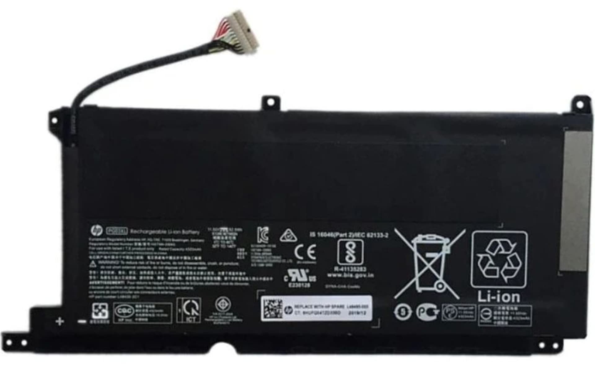 

HP BATT 3C 52Wh 4.55Ah LI PG03052