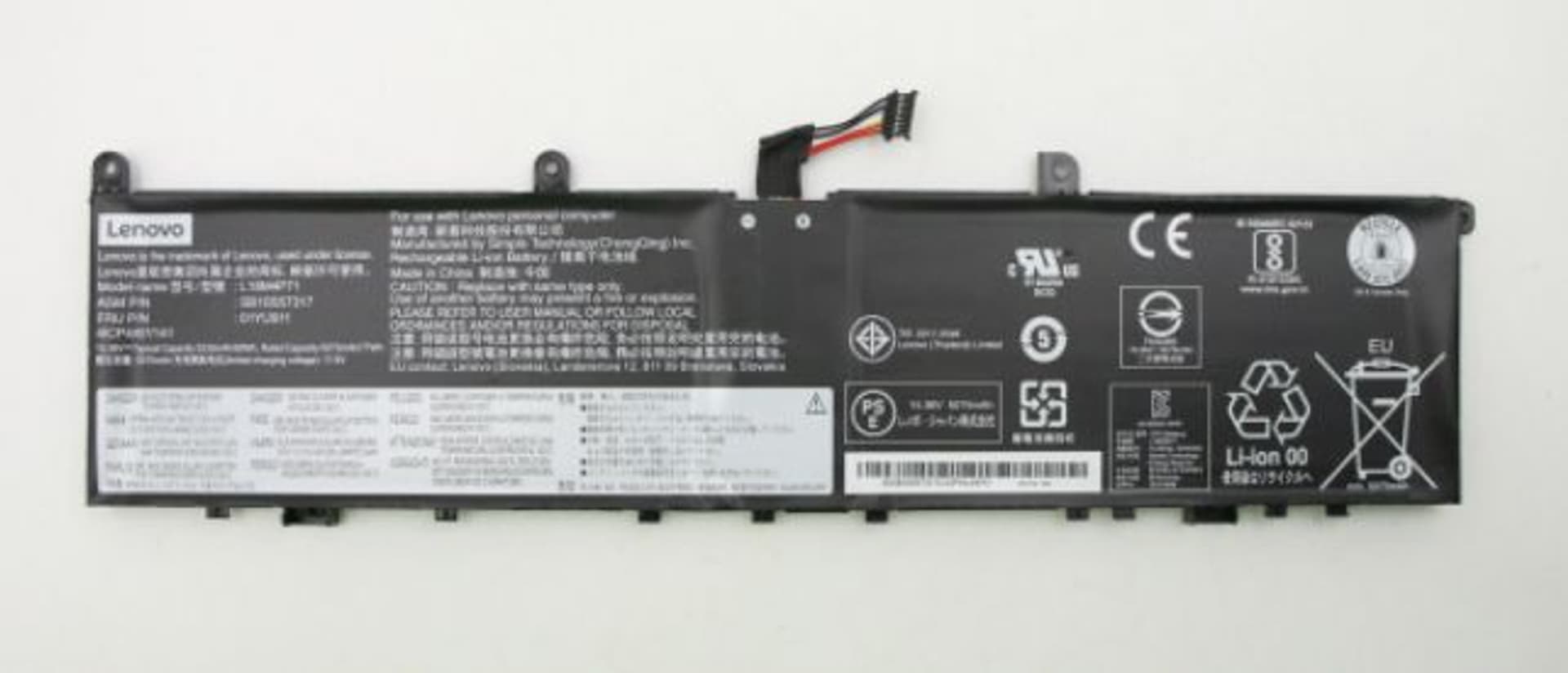 

Lenovo Internal, 4c, 80.4Wh, LiIon,