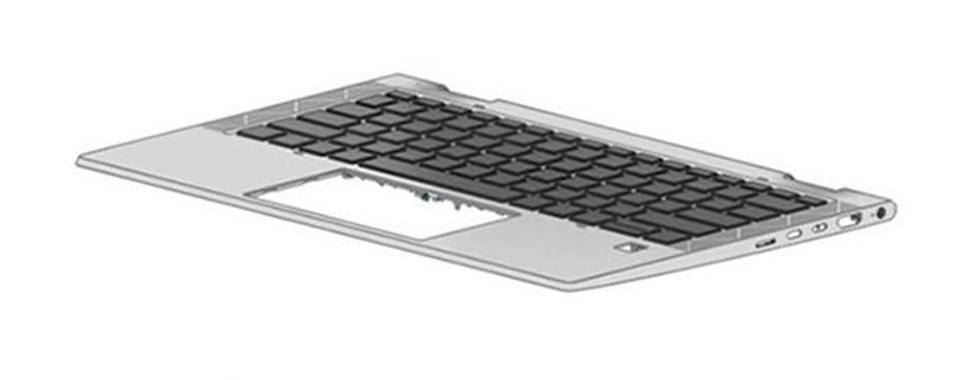 

HP SPS-TOPCOVER W/KB CP BL INTL