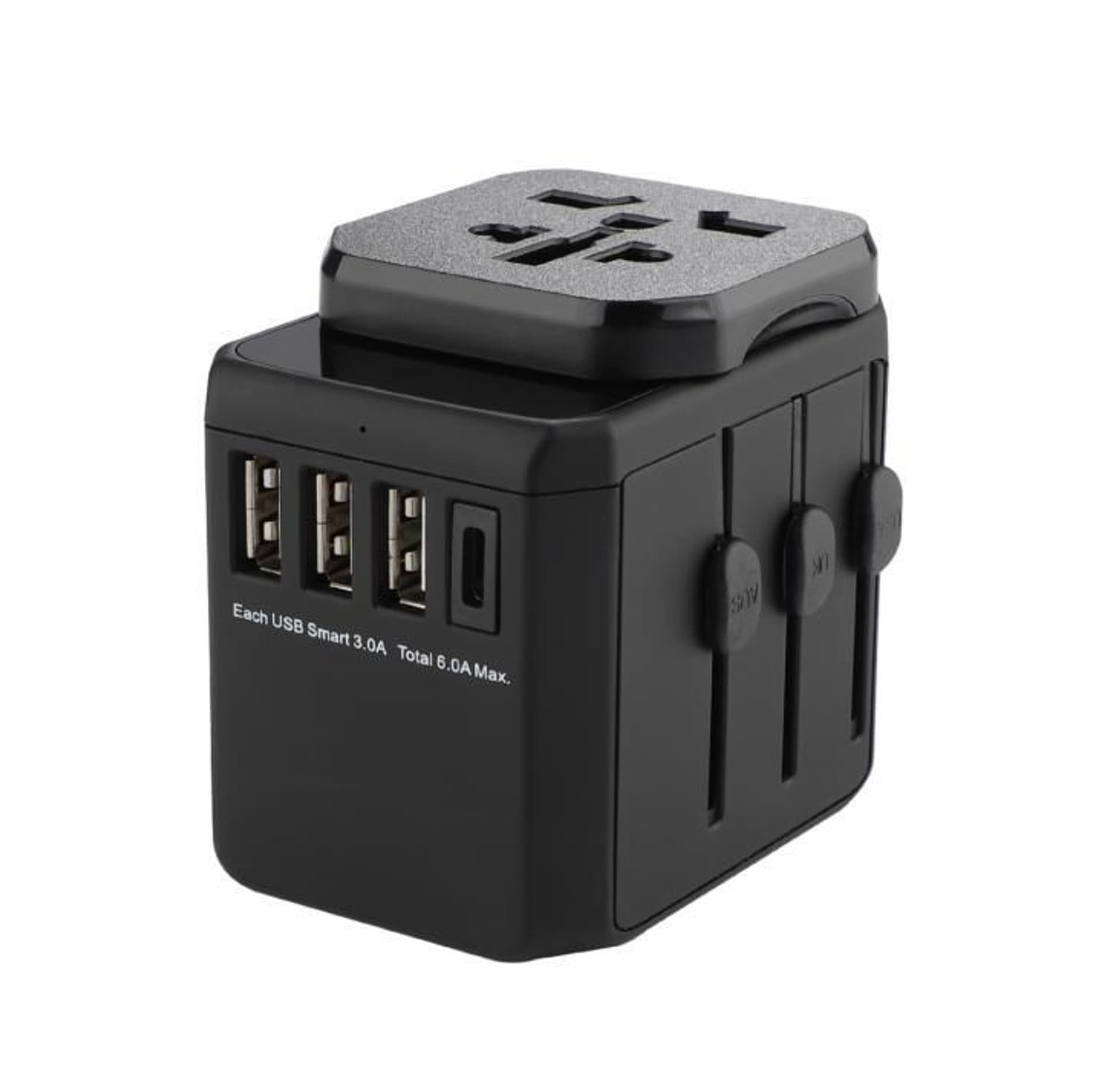 

MicroConnect World Travel Adapter, 3 USB A