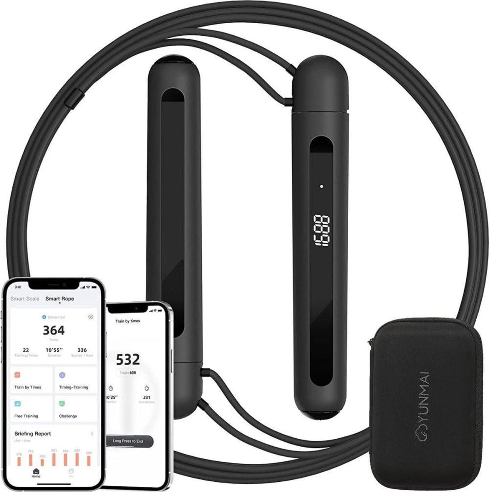 

Skakanka smart YUNMAI YMSE-P701 3m, czarna