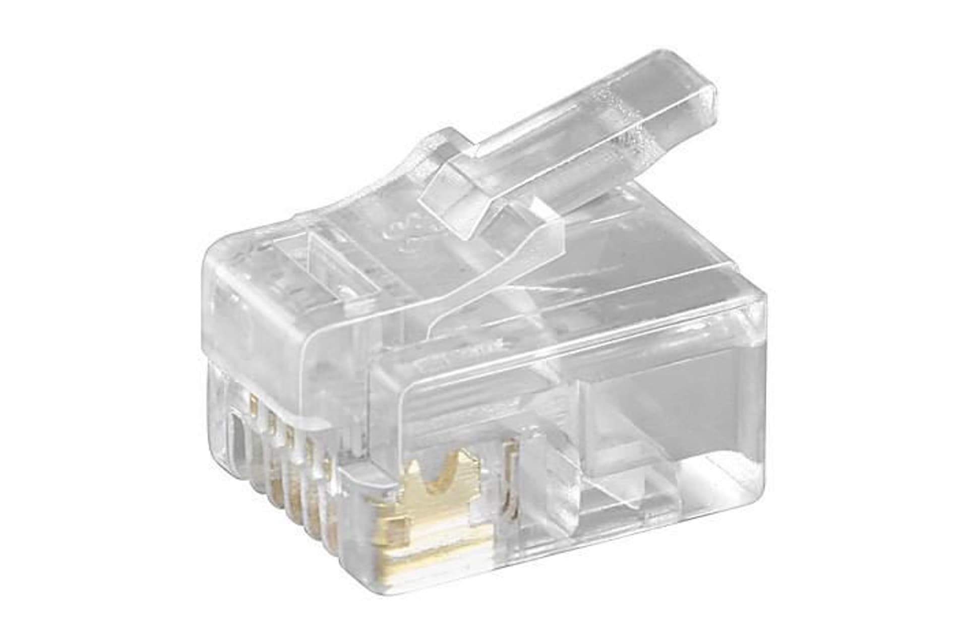 

MicroConnect Modular Plug RJ12 6P6C, 10pcs