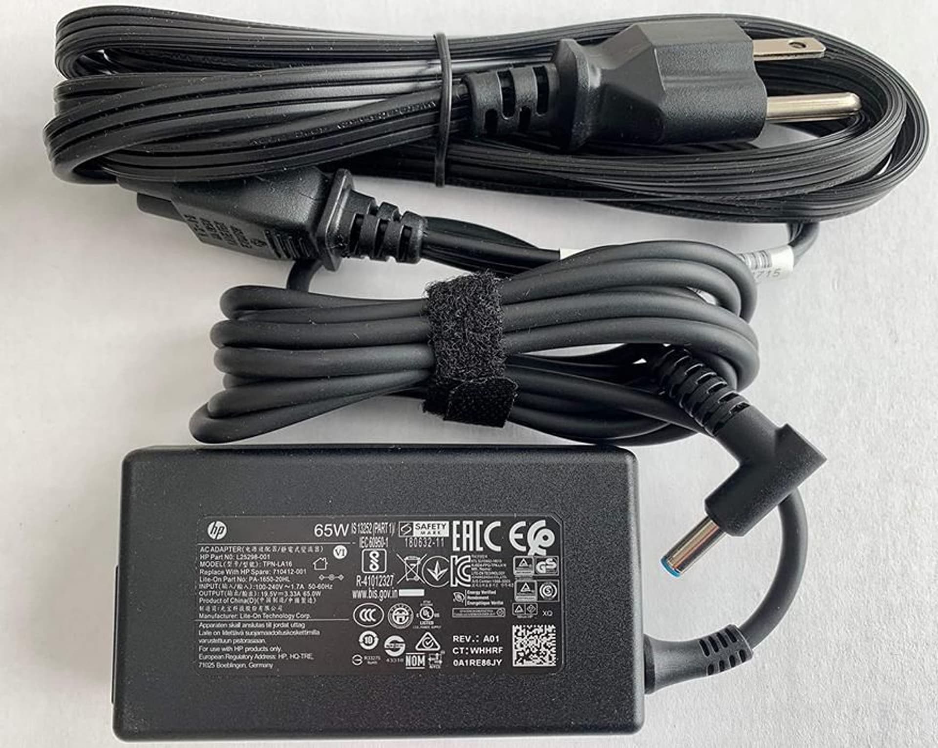 

HP AC Adapter 65W Npfc Smart 3P