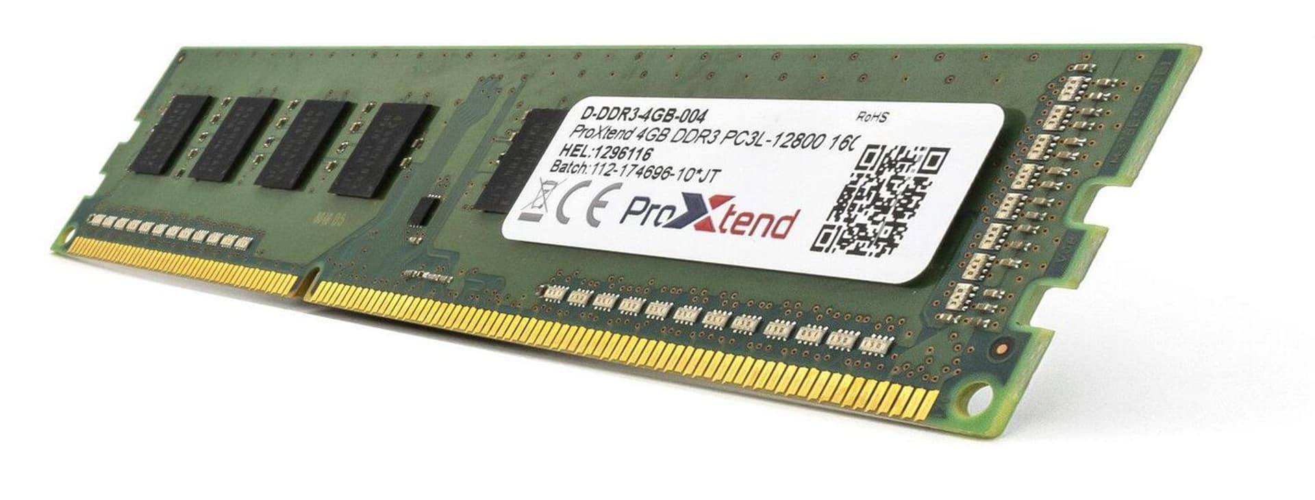 

ProXtend 4GB DDR3 PC3L-12800 1600MHz