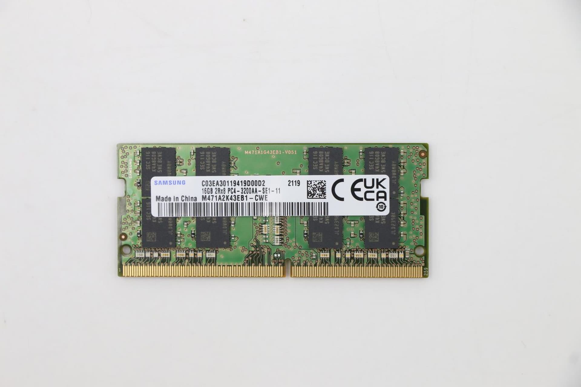 

Lenovo SoDIMM,16GB,DDR4,3200,Samsung