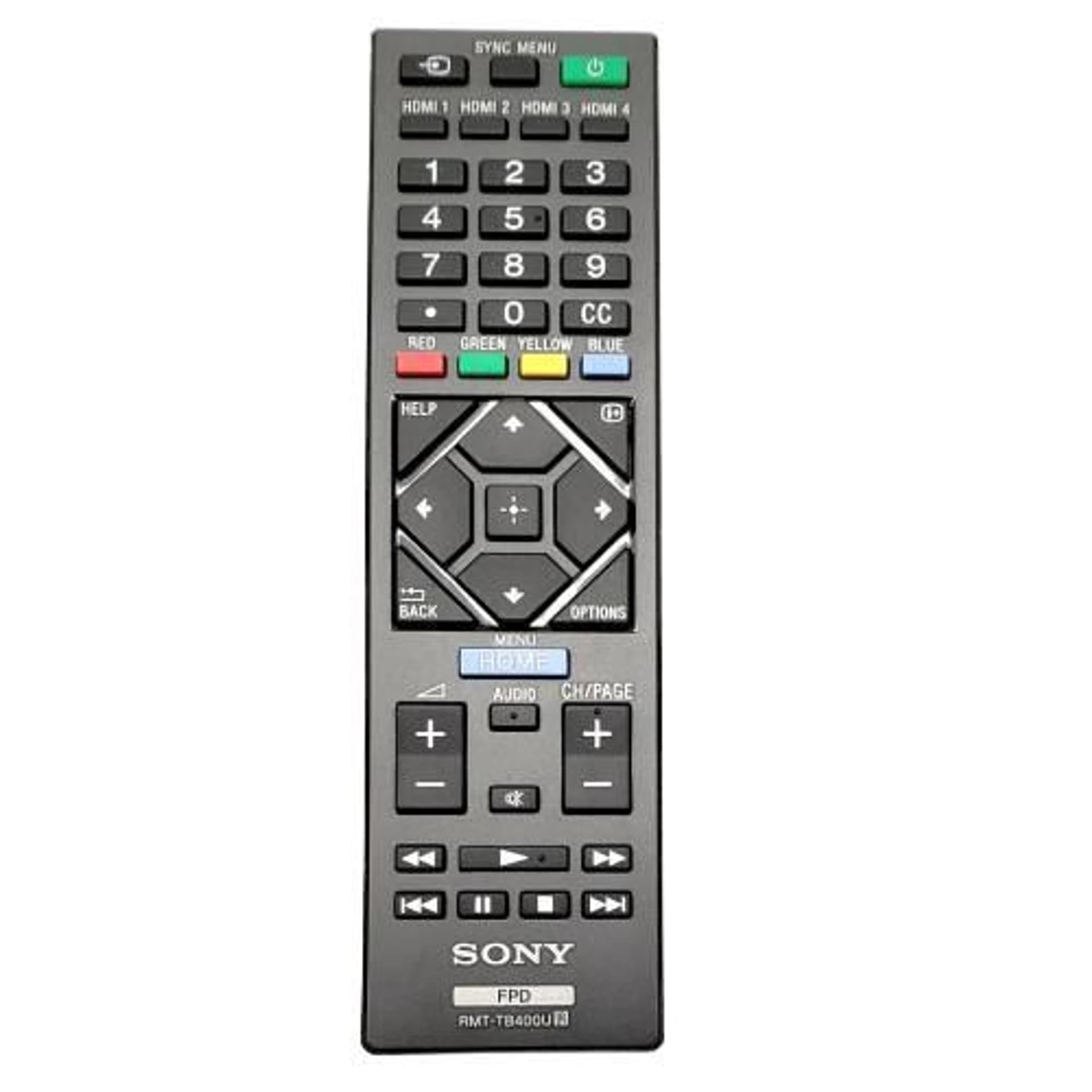 

Sony REMOTE COMMANDER (RMT-TB400U)