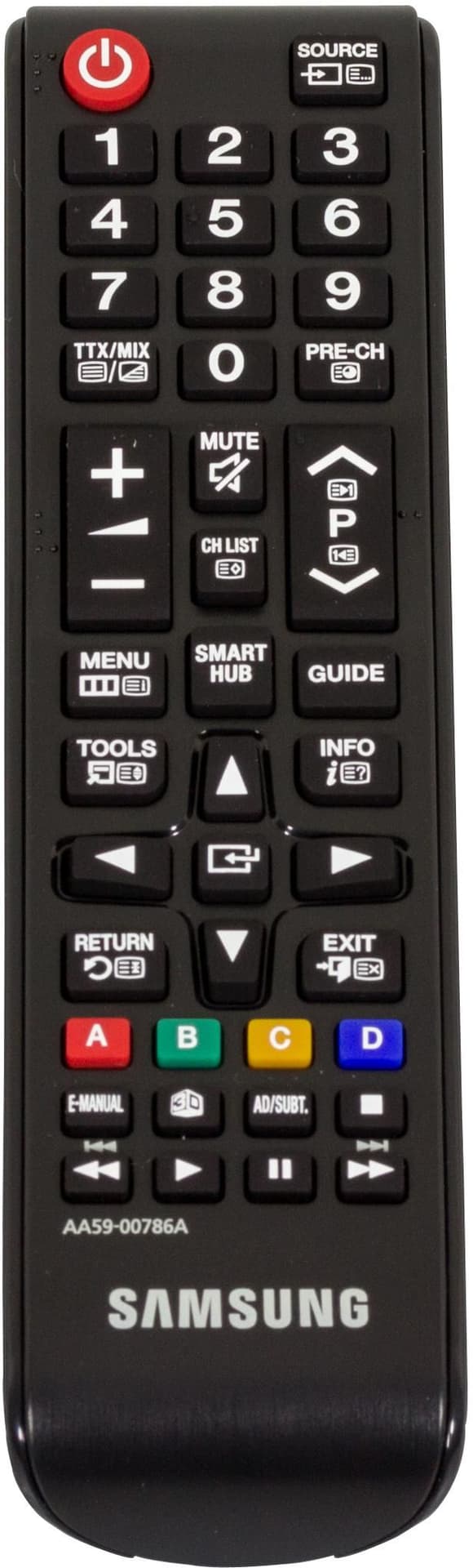 

Samsung TM1240 Remote Control Black