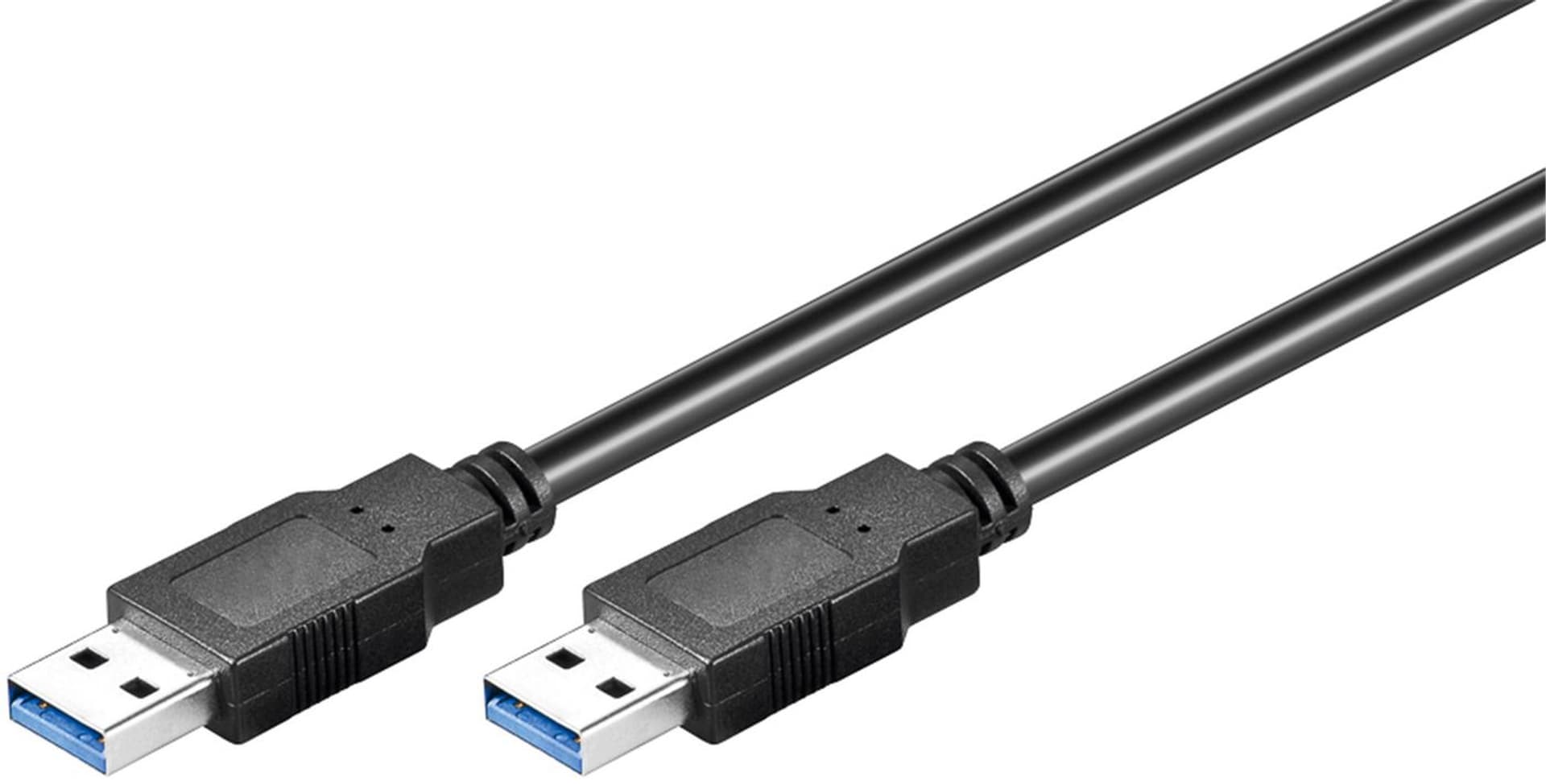 

MicroConnect USB3.0 A-A 0.5m M-M, Black