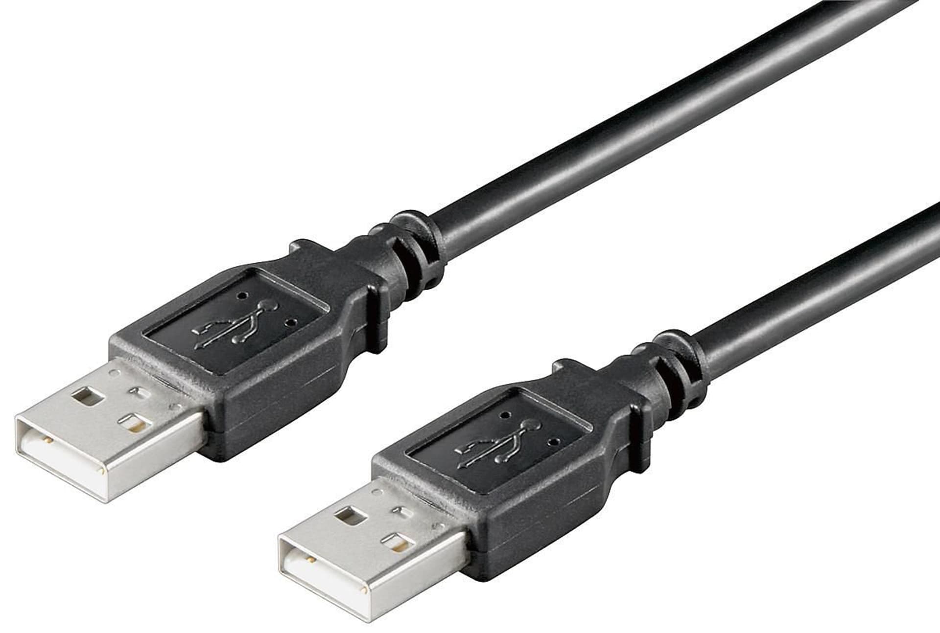 

MicroConnect USB2.0 A-A 0,1m M-M, Black