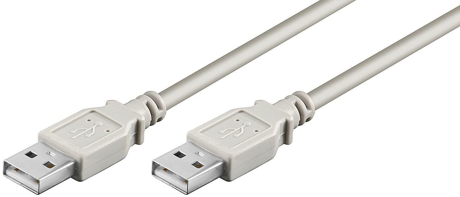 

MicroConnect USB2.0 A-A 0,5m M-M, Grey