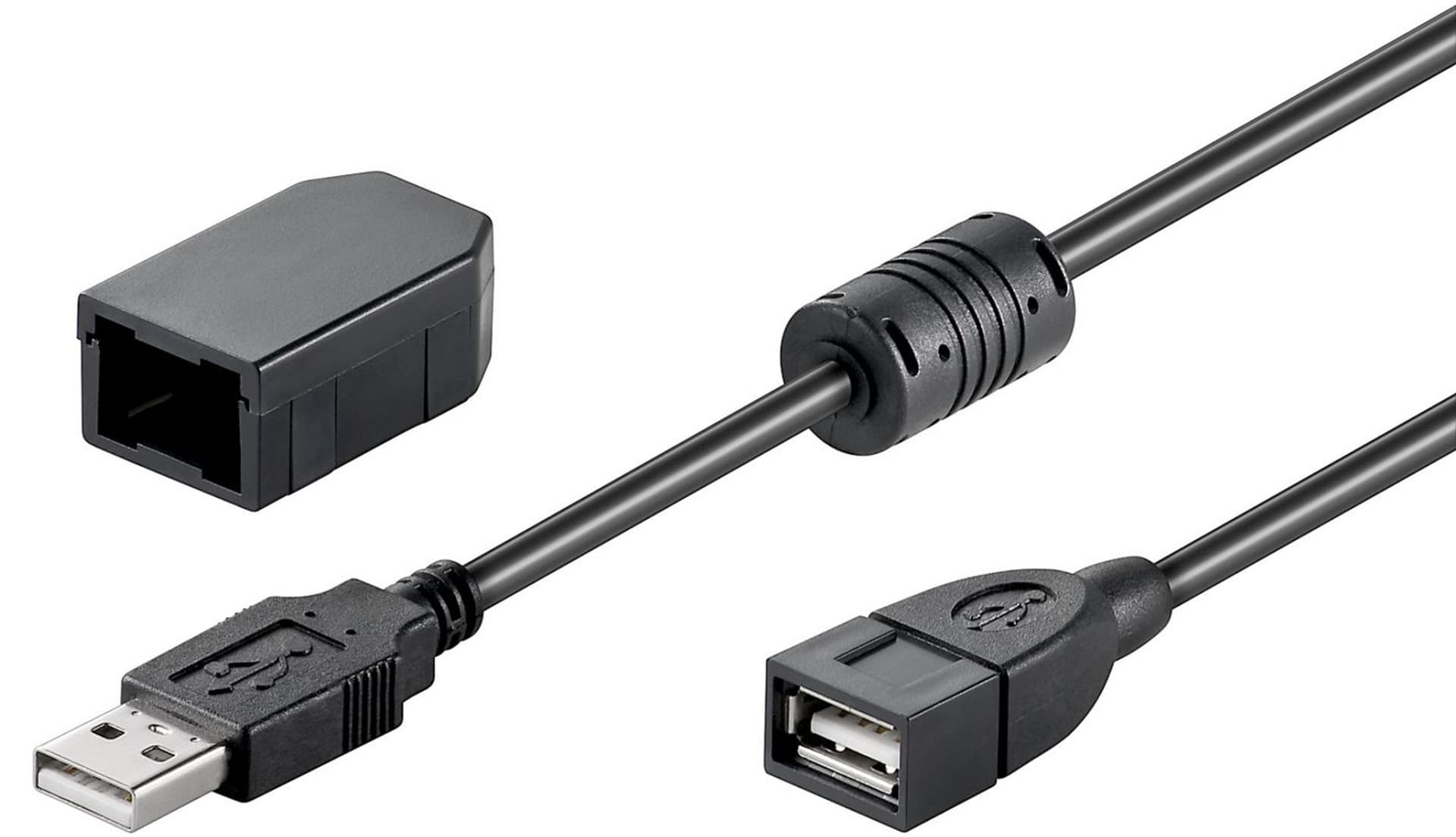 

MicroConnect USB 2.0 A-A 2M M-F Extension,