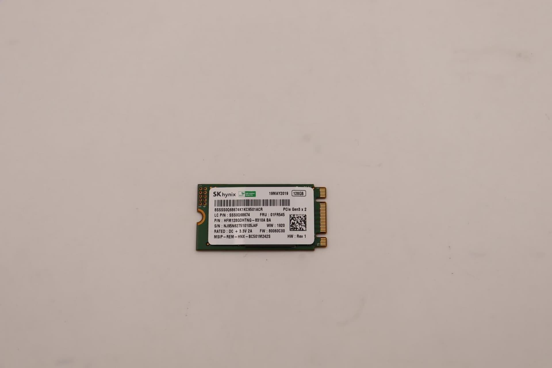 

Lenovo SSD Hynix BC501 128G M.2 2242