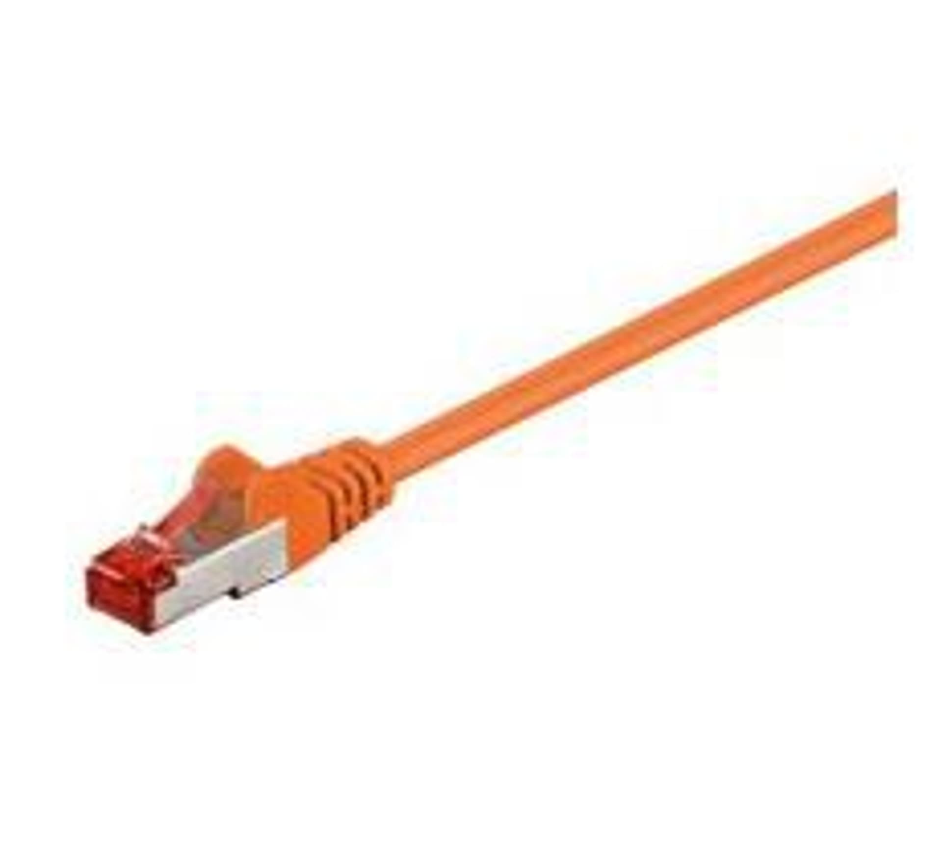 

MicroConnect F/UTP CAT6 0.5m Orange PVC