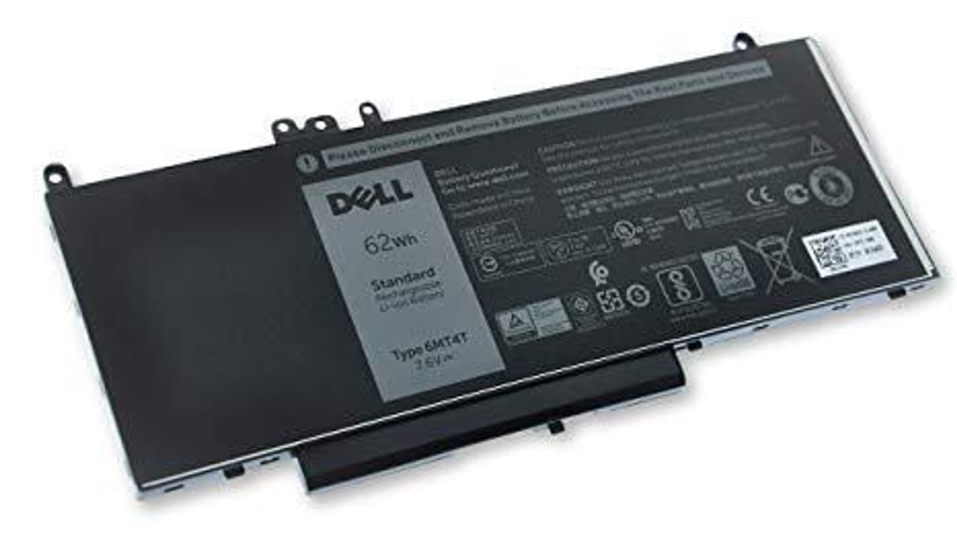

Dell Battery, 62WHR, 4 Cell,