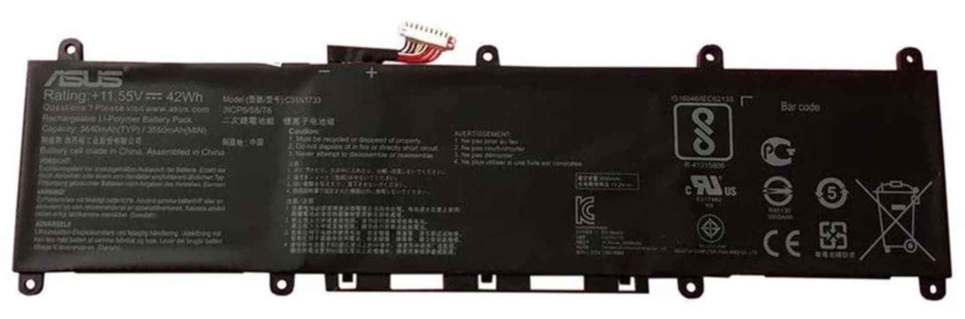 

Asus Batt/COS Poly TP412
