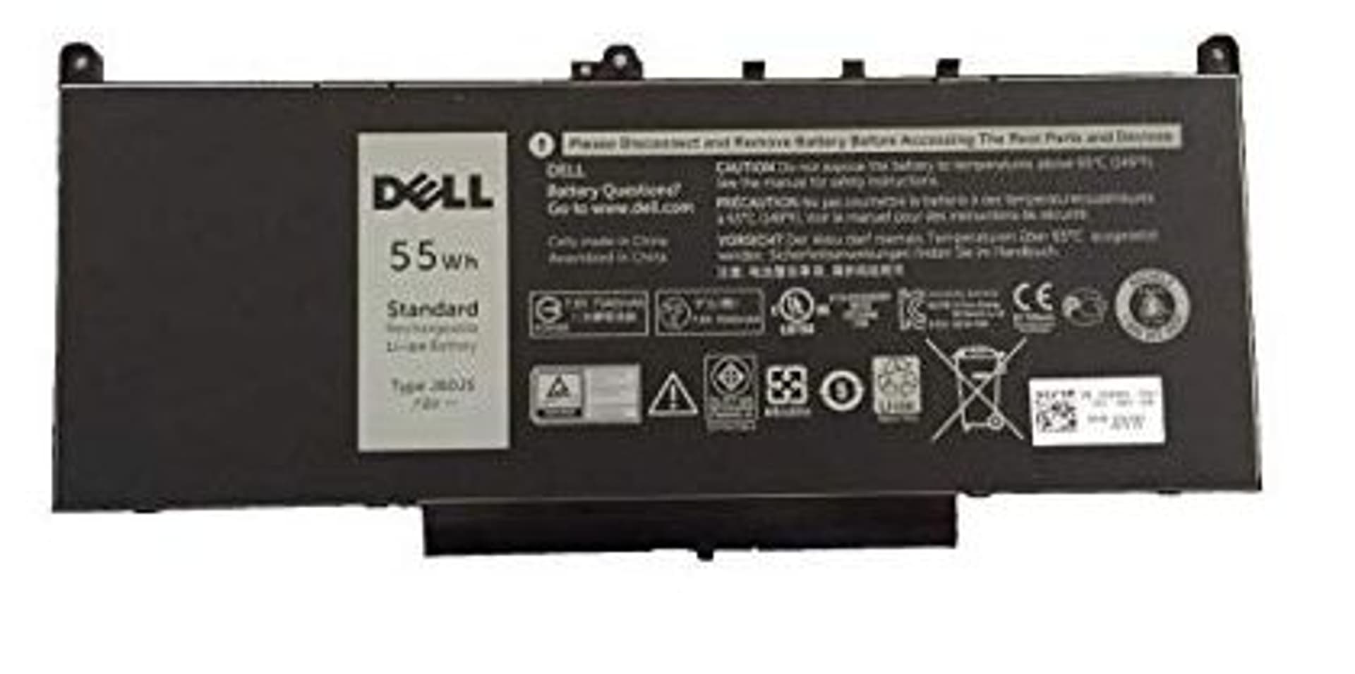 

Dell Battery, 55WHR, 4 Cell,